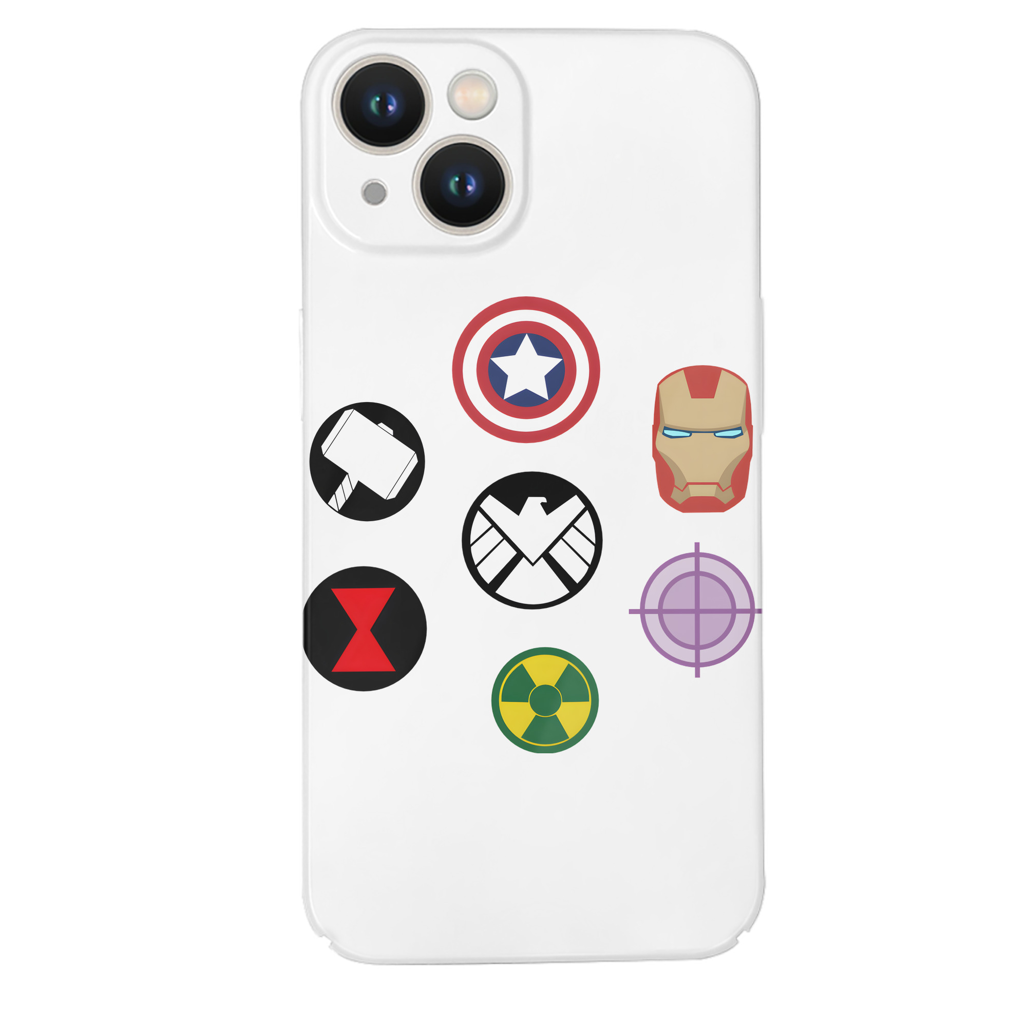 （画像用） アベンジャーズ The Avengers 【iPhone 14シリーズ対応】ハードケース