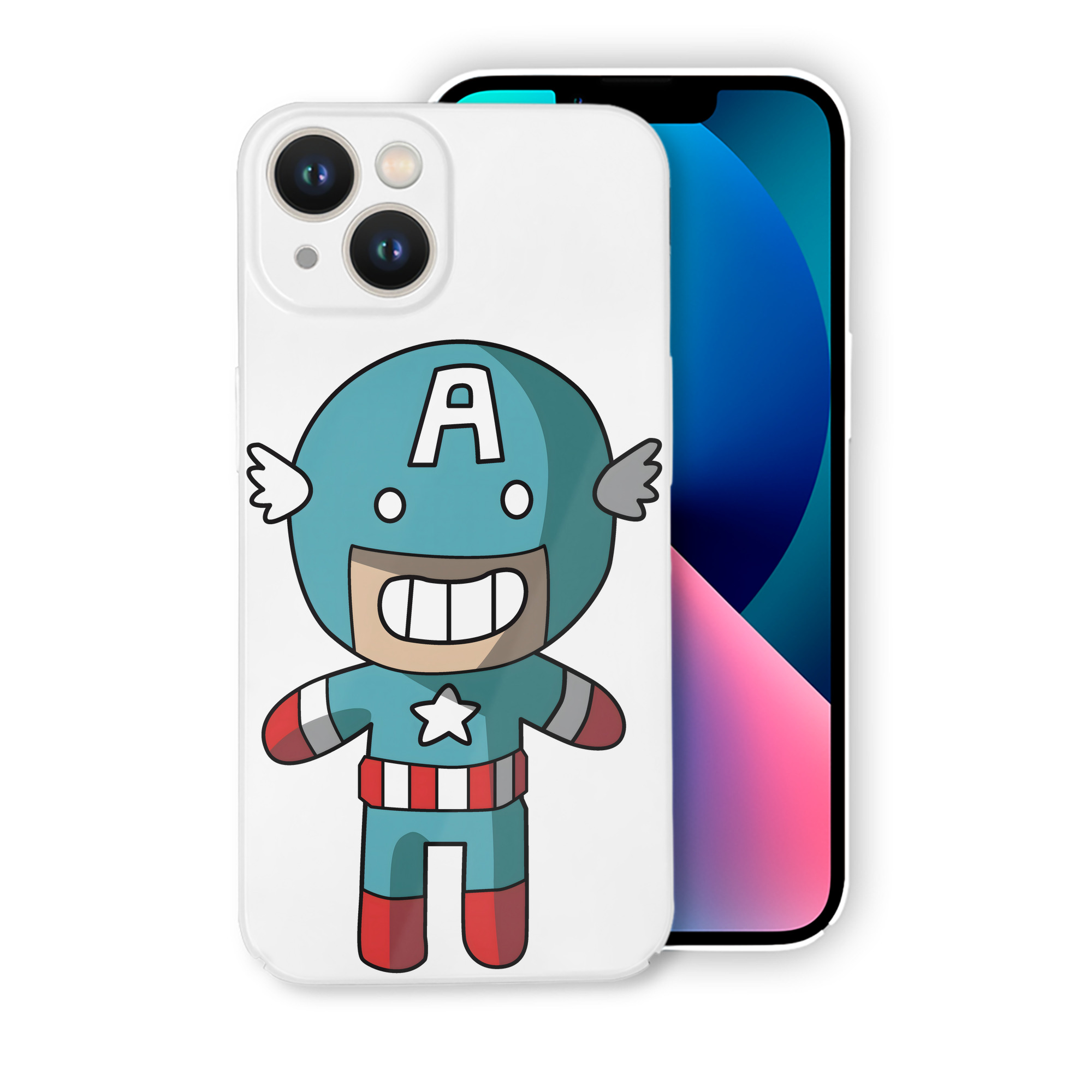 （画像用） アベンジャーズ The Avengers 【iPhone 14シリーズ対応】ハードケース