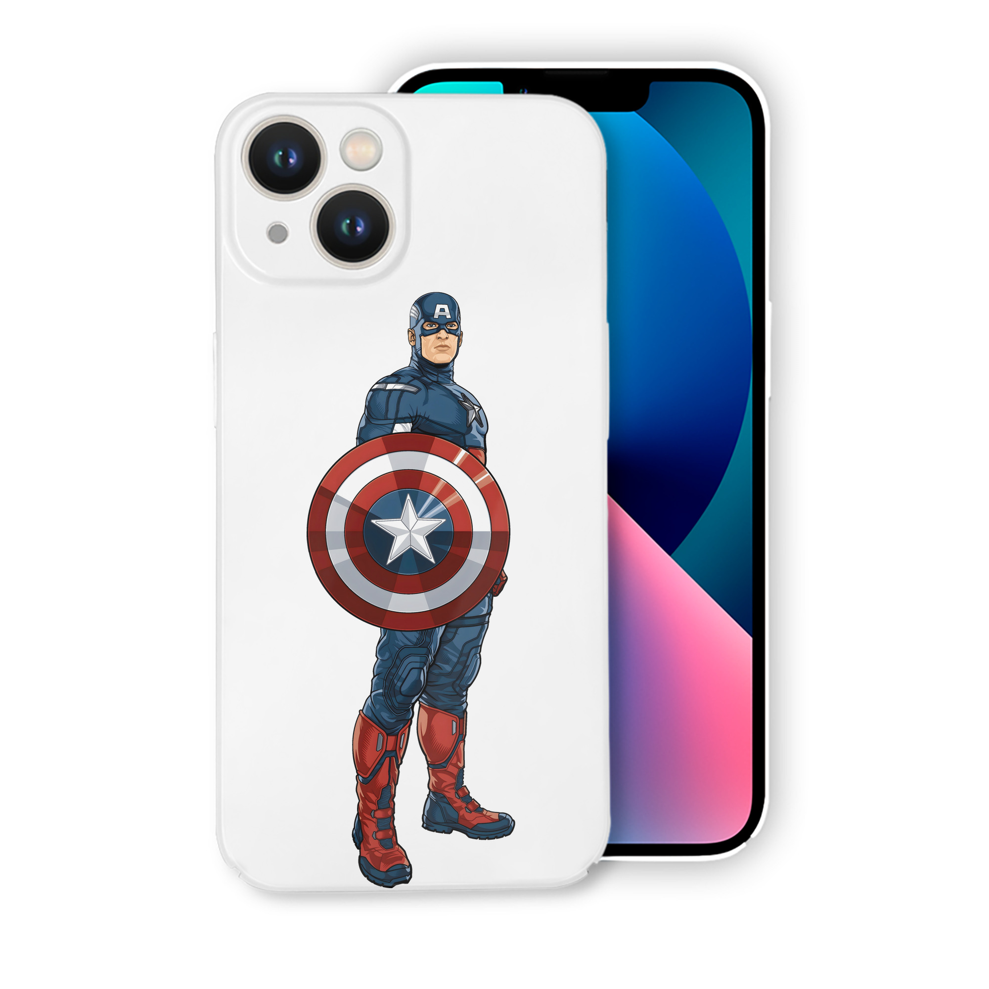 （画像用） アベンジャーズ The Avengers 【iPhone 14シリーズ対応】ハードケース