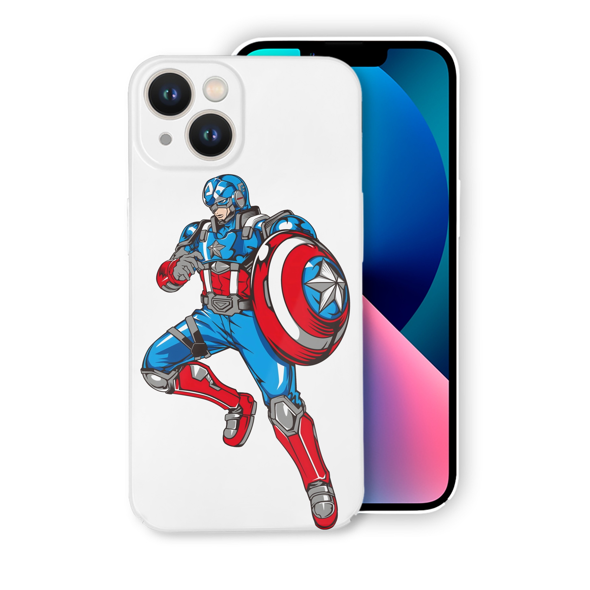 （画像用） アベンジャーズ The Avengers 【iPhone 14シリーズ対応】ハードケース