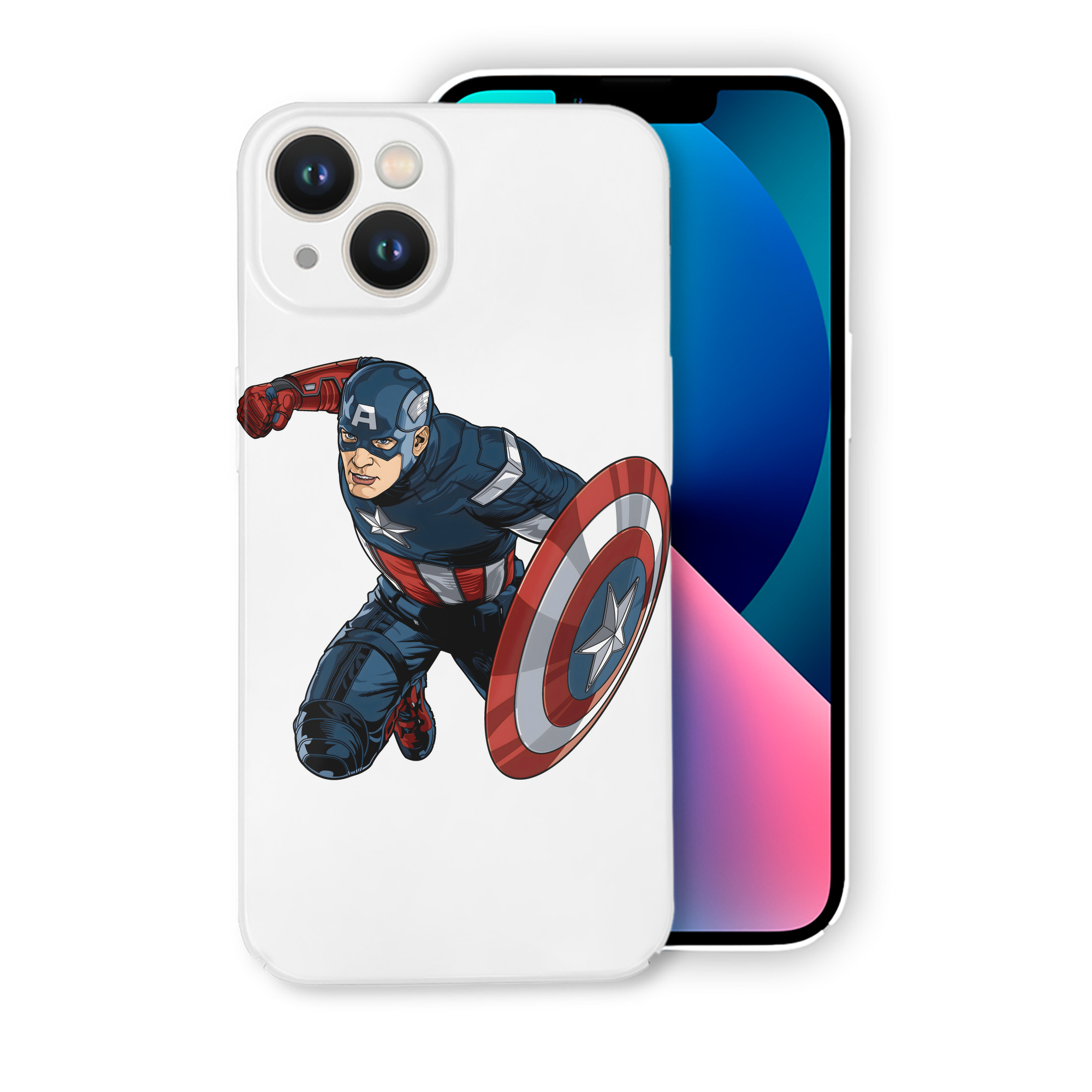 （画像用） アベンジャーズ The Avengers 【iPhone 14シリーズ対応】ハードケース