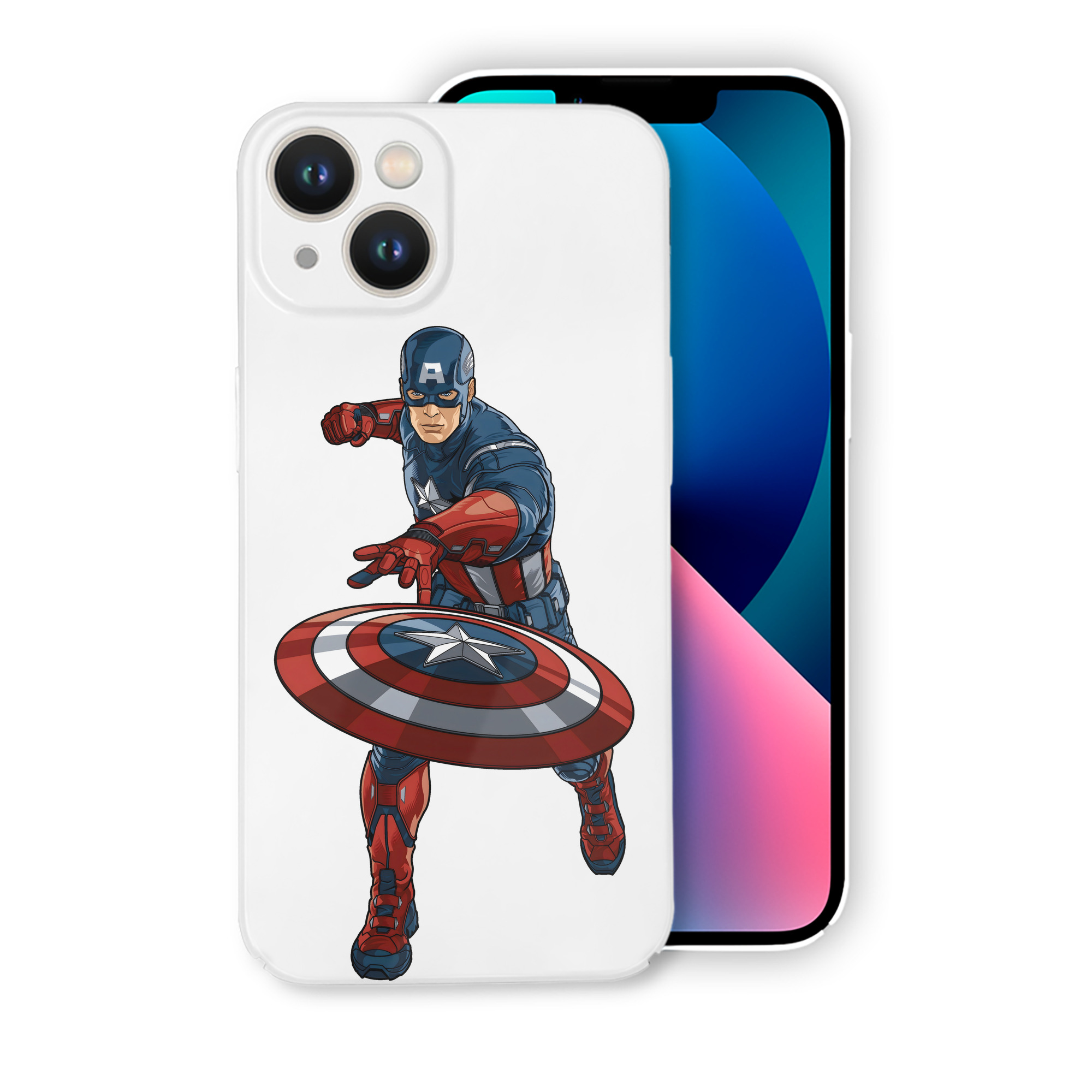 （画像用） アベンジャーズ The Avengers 【iPhone 14シリーズ対応】ハードケース