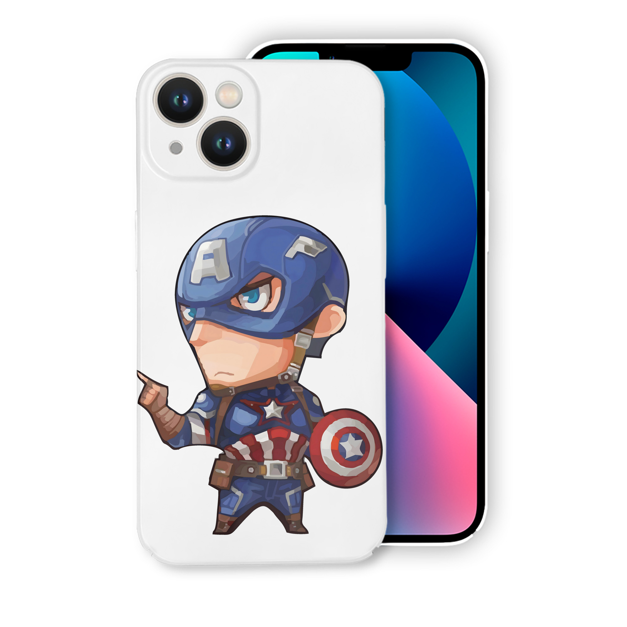 （画像用） アベンジャーズ The Avengers 【iPhone 14シリーズ対応】ハードケース