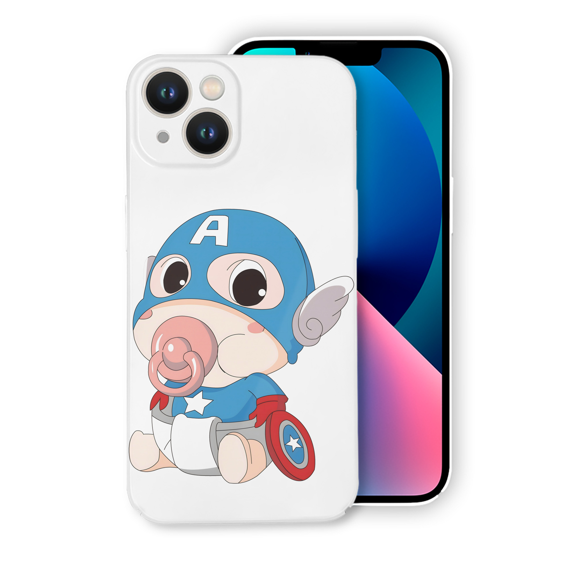 （画像用） アベンジャーズ The Avengers 【iPhone 14シリーズ対応】ハードケース