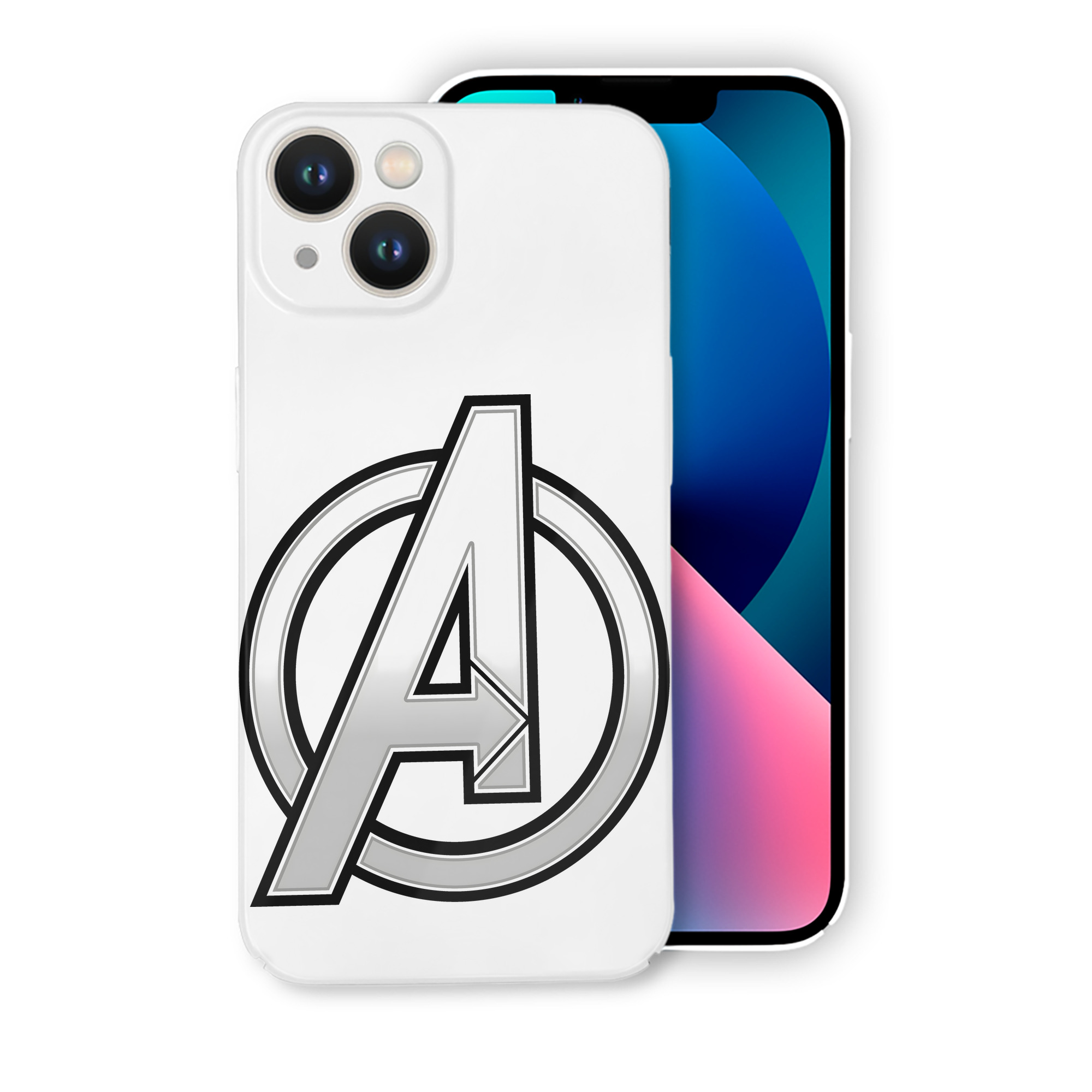 （画像用） アベンジャーズ The Avengers 【iPhone 14シリーズ対応】ハードケース