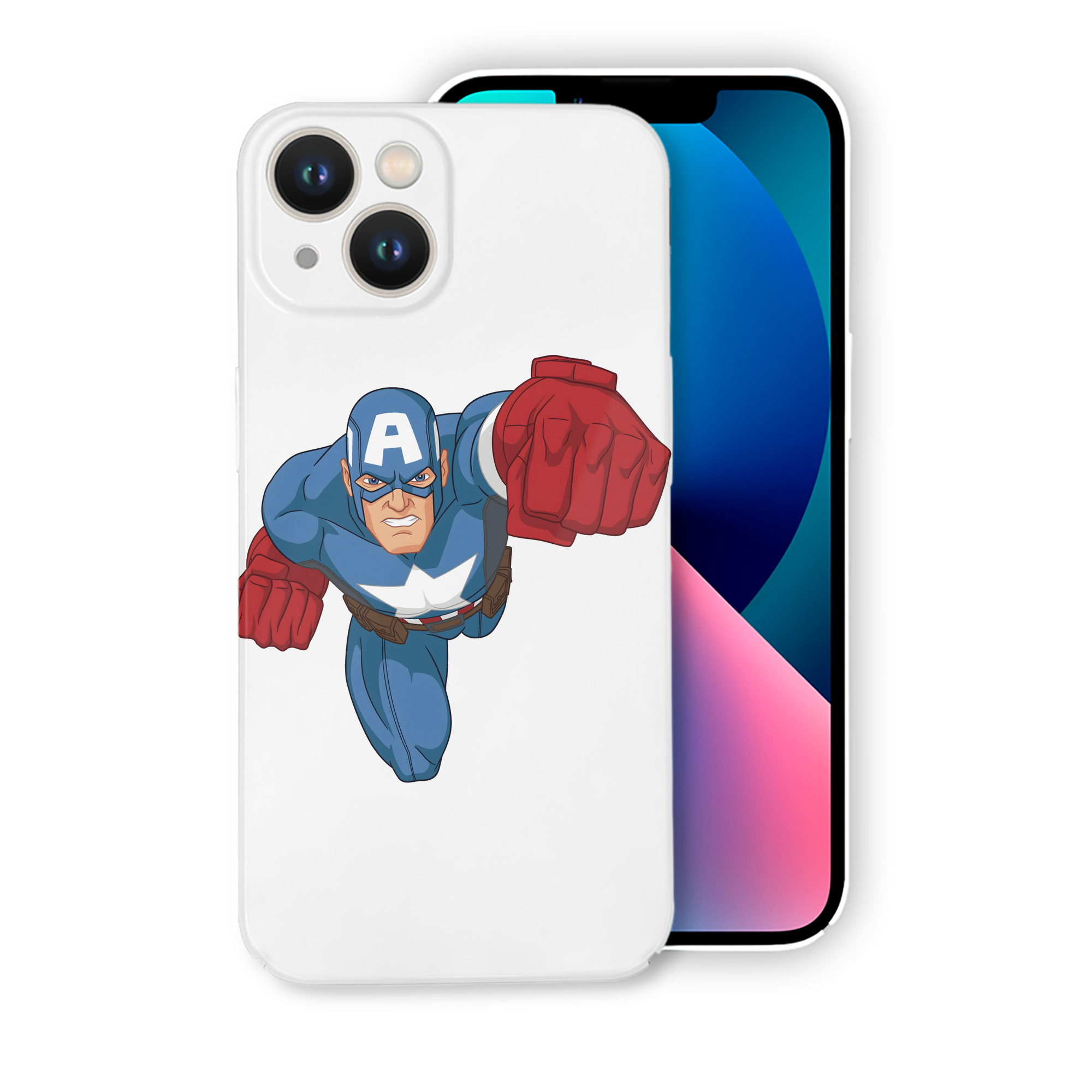 （画像用） アベンジャーズ The Avengers 【iPhone 14シリーズ対応】ハードケース