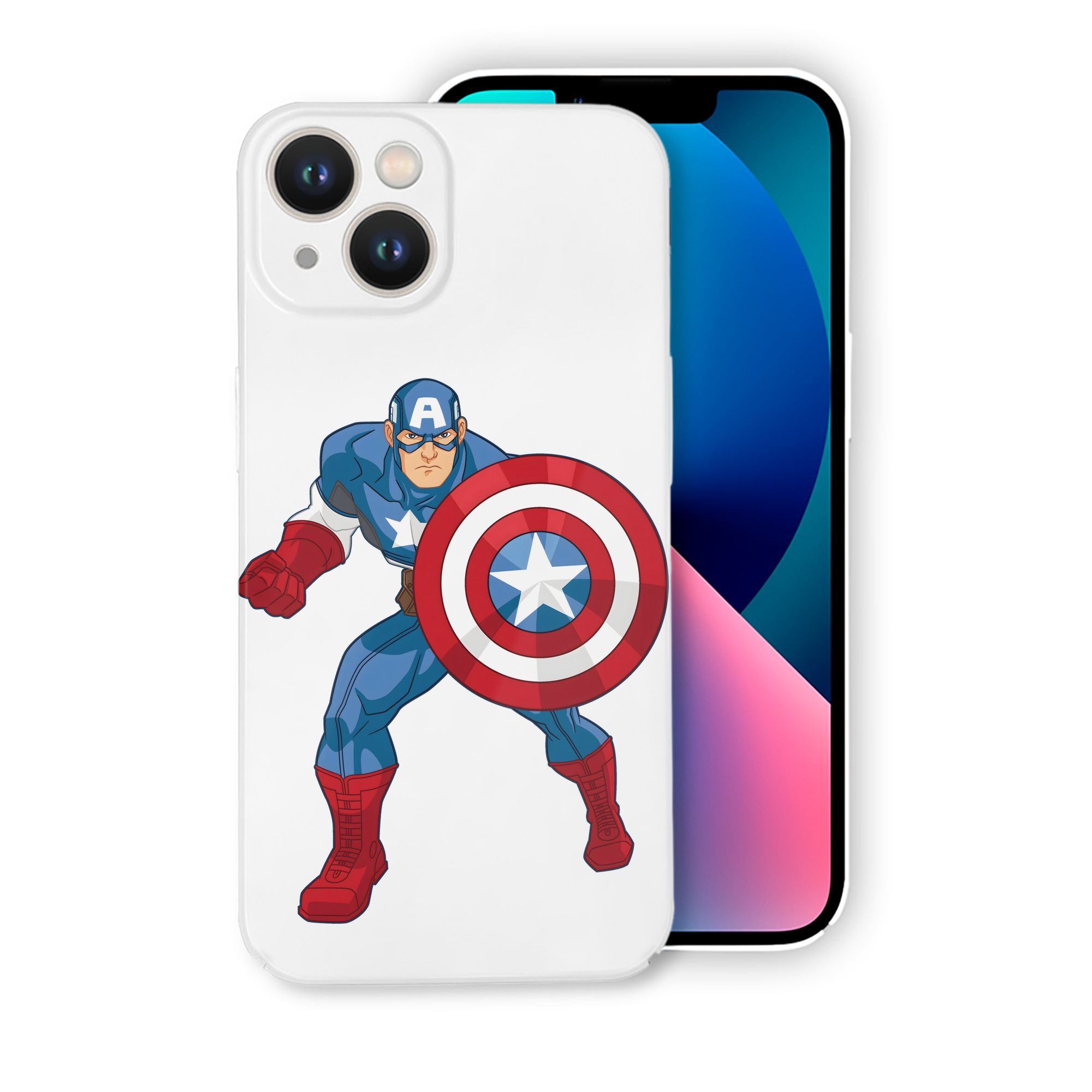 （画像用） アベンジャーズ The Avengers 【iPhone 14シリーズ対応】ハードケース