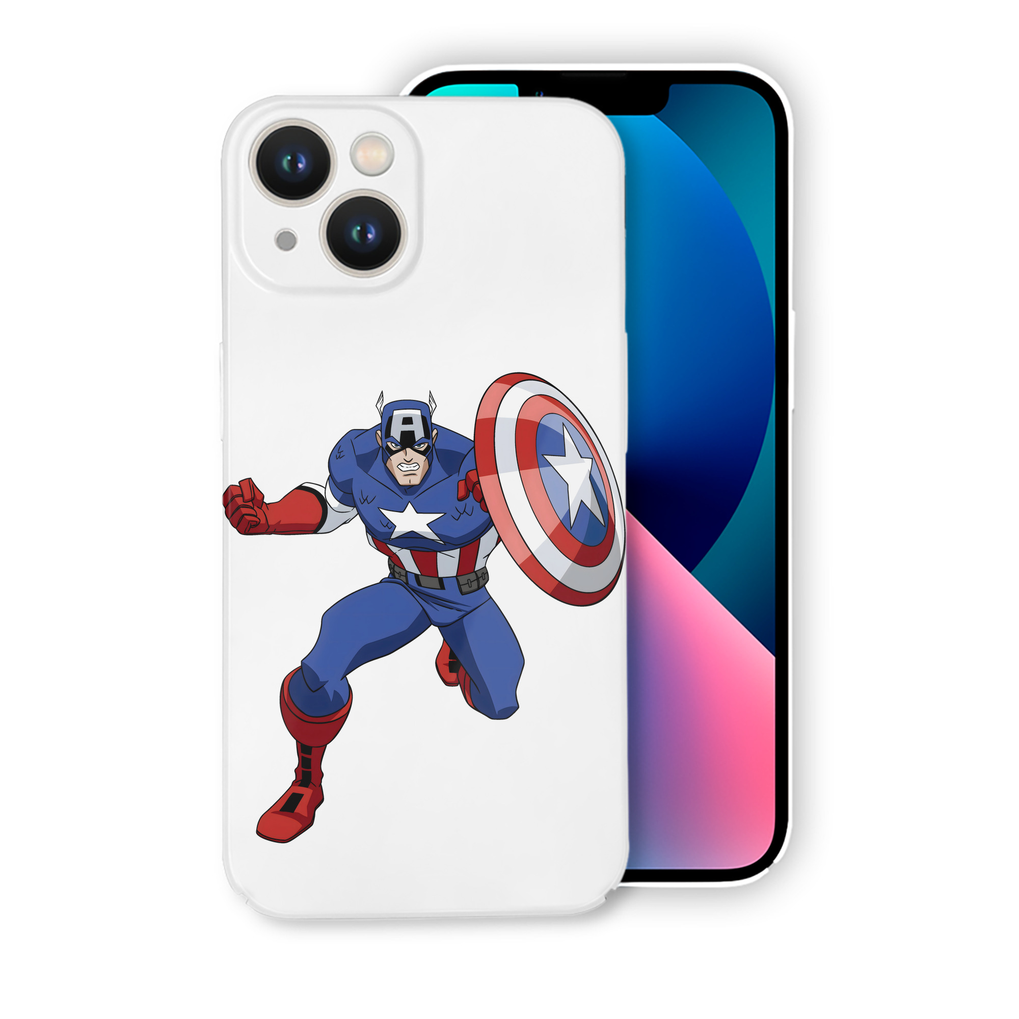 （画像用） アベンジャーズ The Avengers 【iPhone 14シリーズ対応】ハードケース