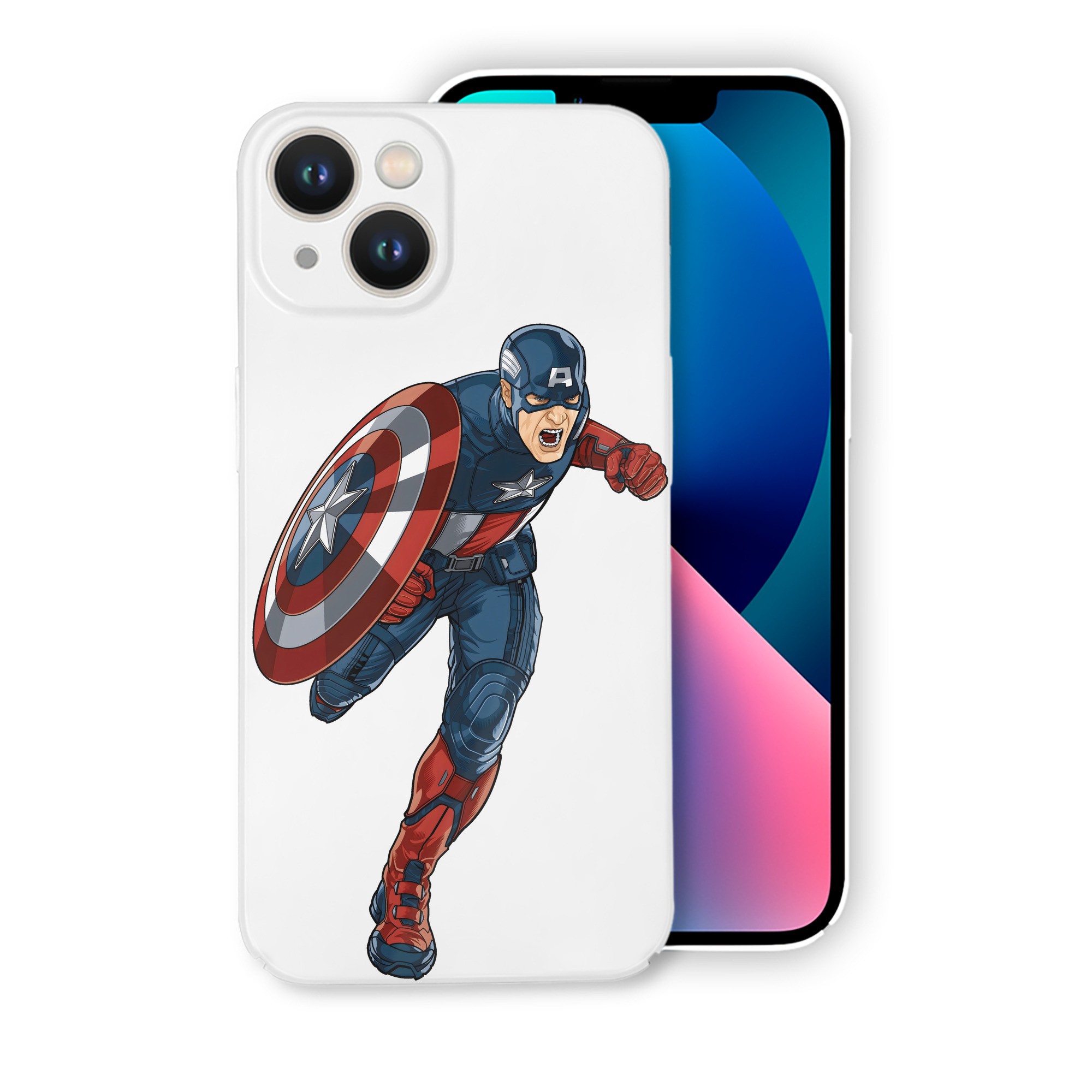 （画像用） アベンジャーズ The Avengers 【iPhone 14シリーズ対応】ハードケース