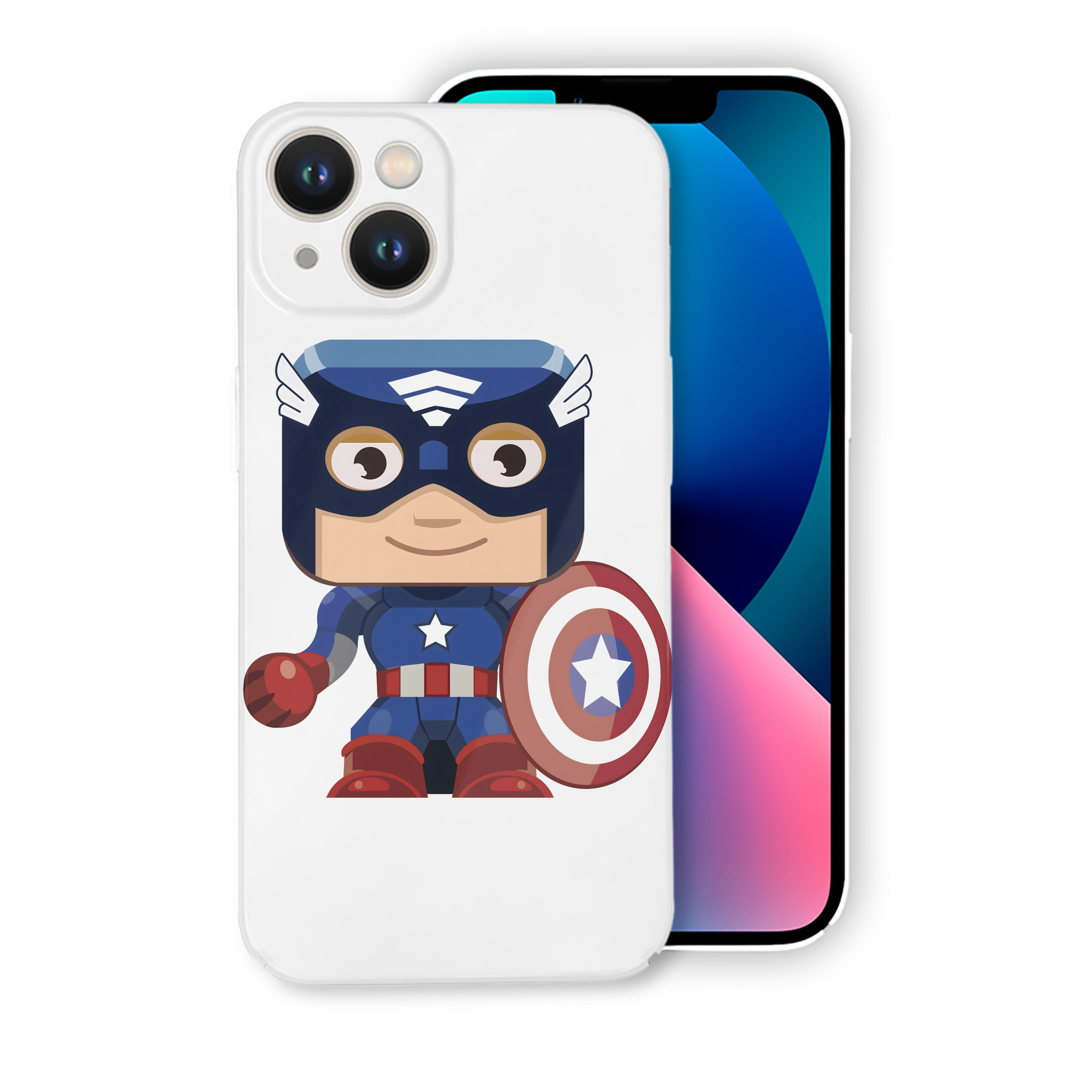 （画像用） アベンジャーズ The Avengers 【iPhone 14シリーズ対応】ハードケース