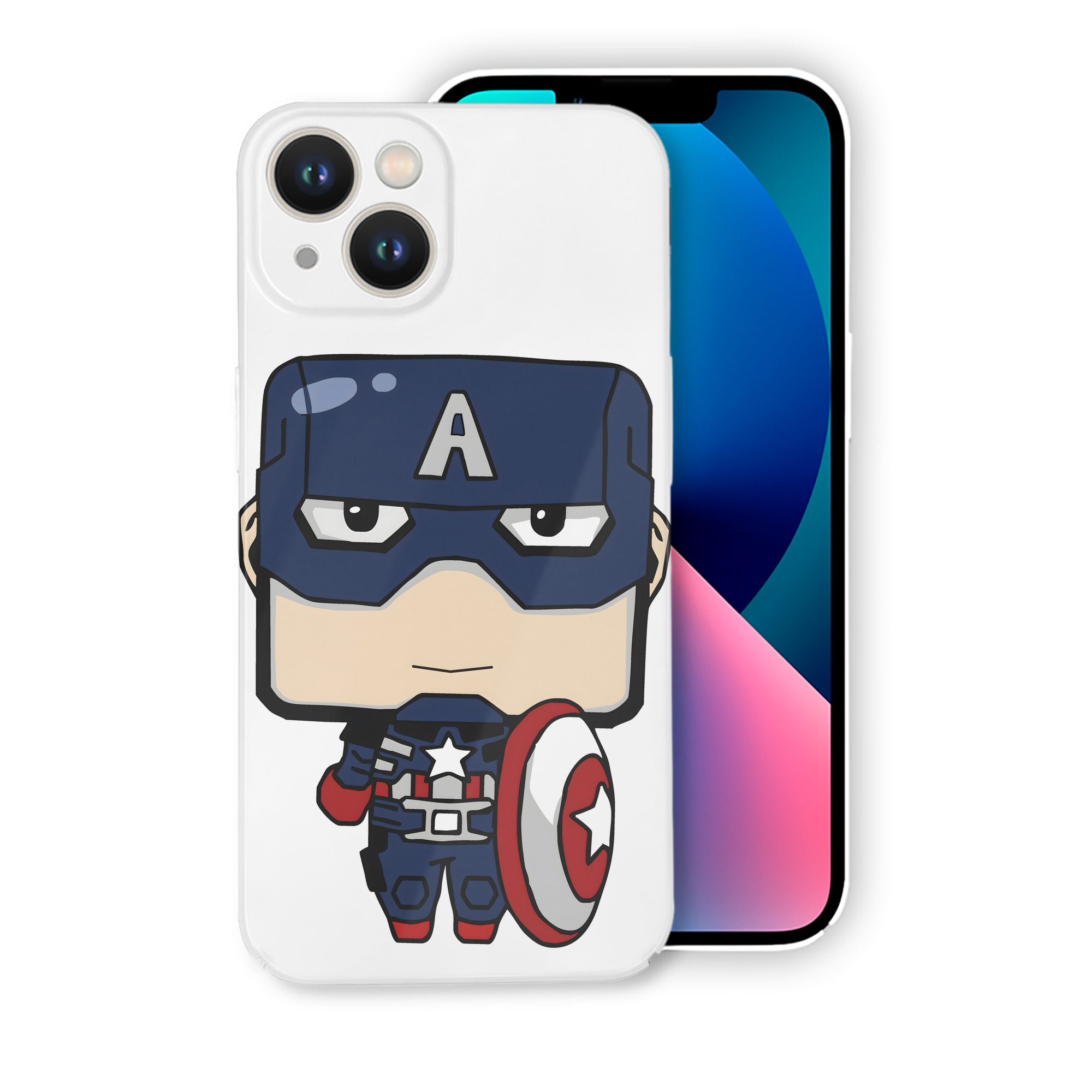 （画像用） アベンジャーズ The Avengers 【iPhone 14シリーズ対応】ハードケース