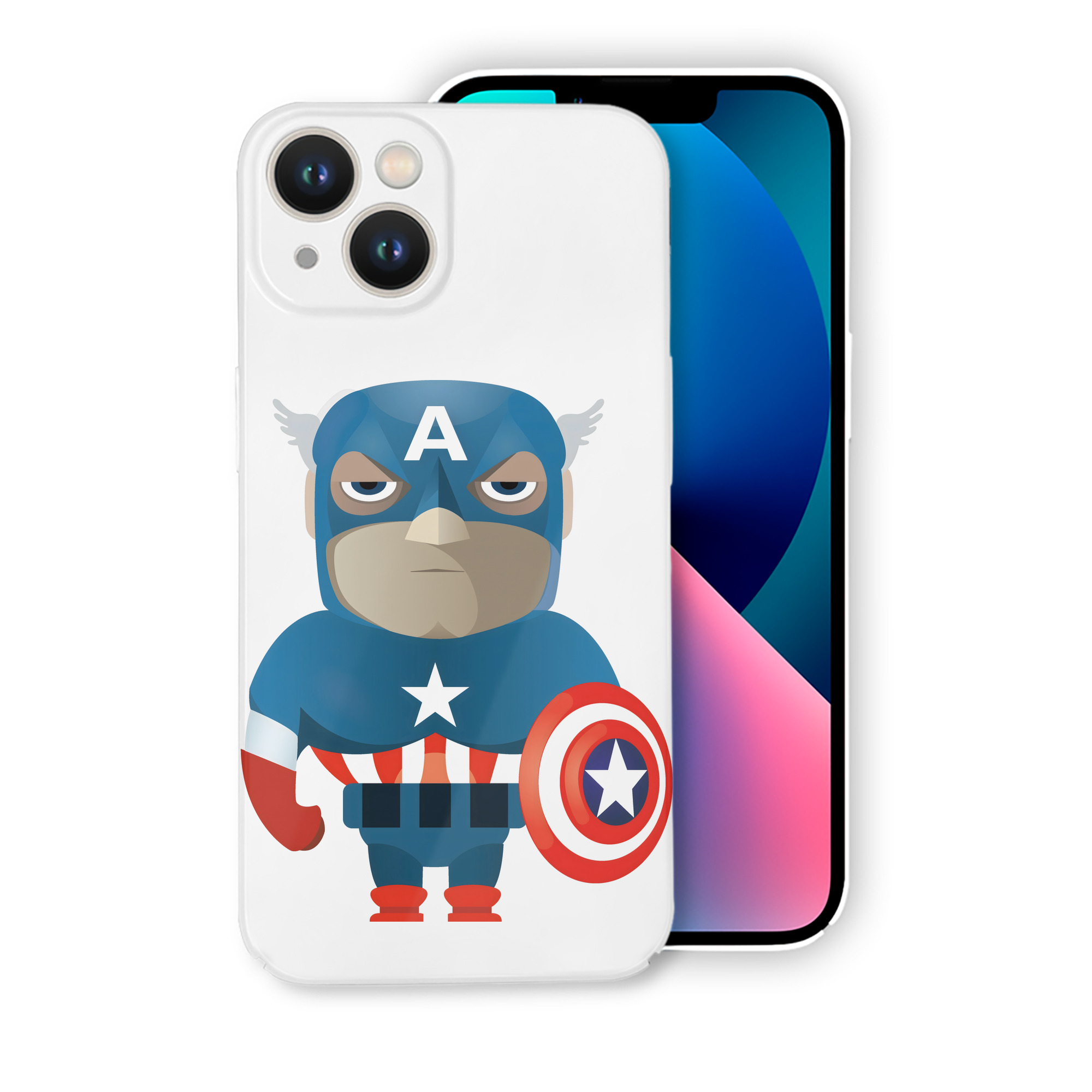 （画像用） アベンジャーズ The Avengers 【iPhone 14シリーズ対応】ハードケース