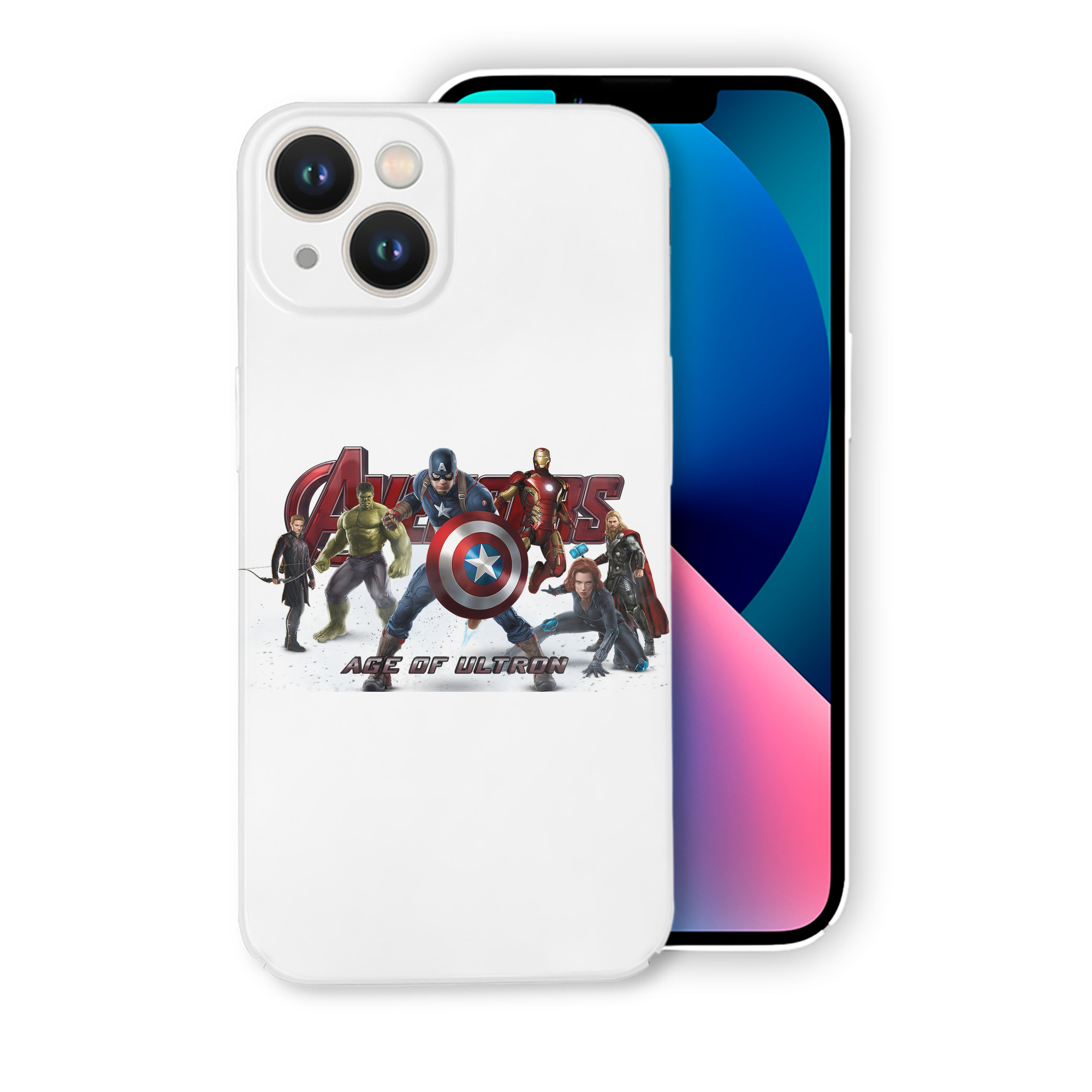 （画像用） アベンジャーズ The Avengers 【iPhone 14シリーズ対応】ハードケース