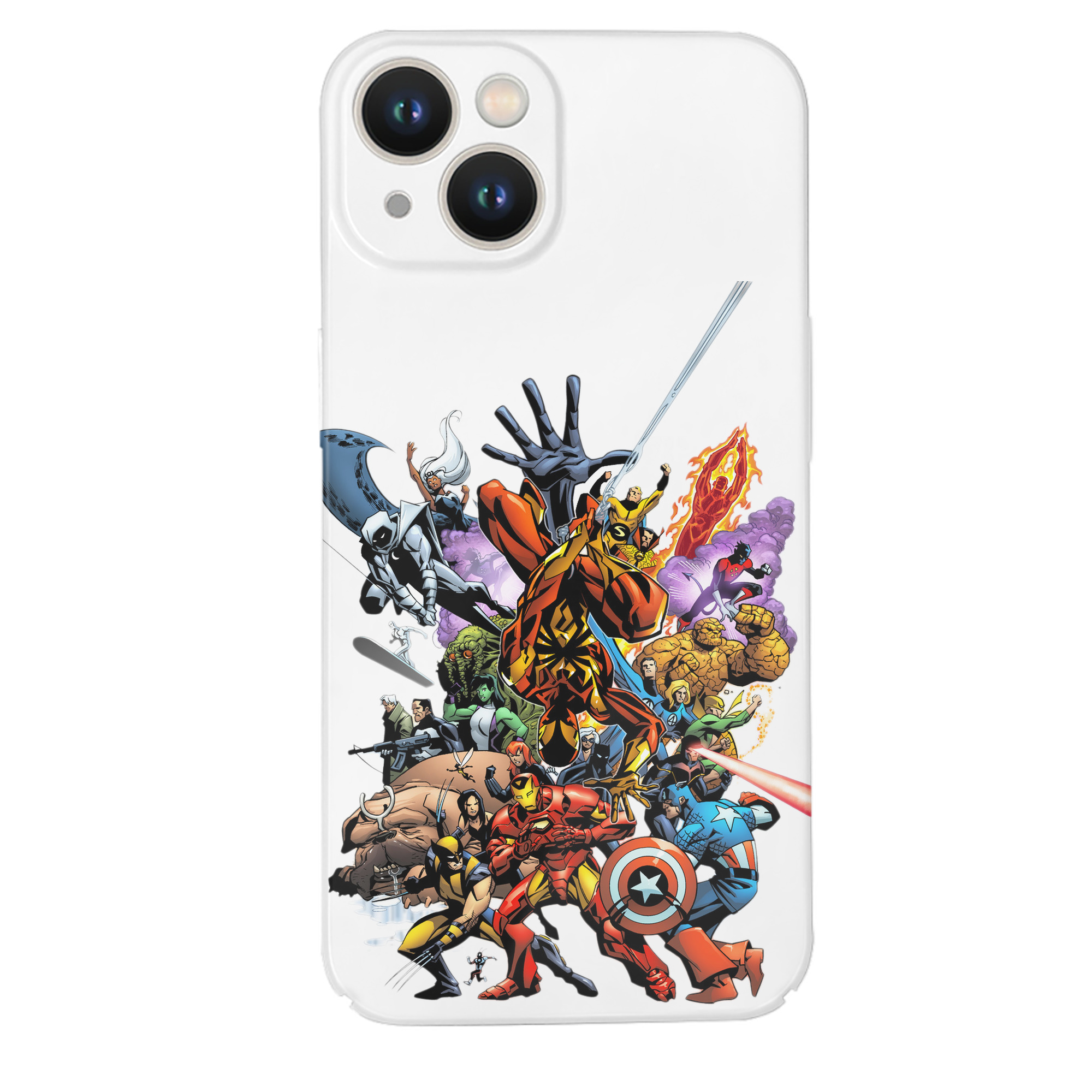（画像用） アベンジャーズ The Avengers 【iPhone 14シリーズ対応】ハードケース