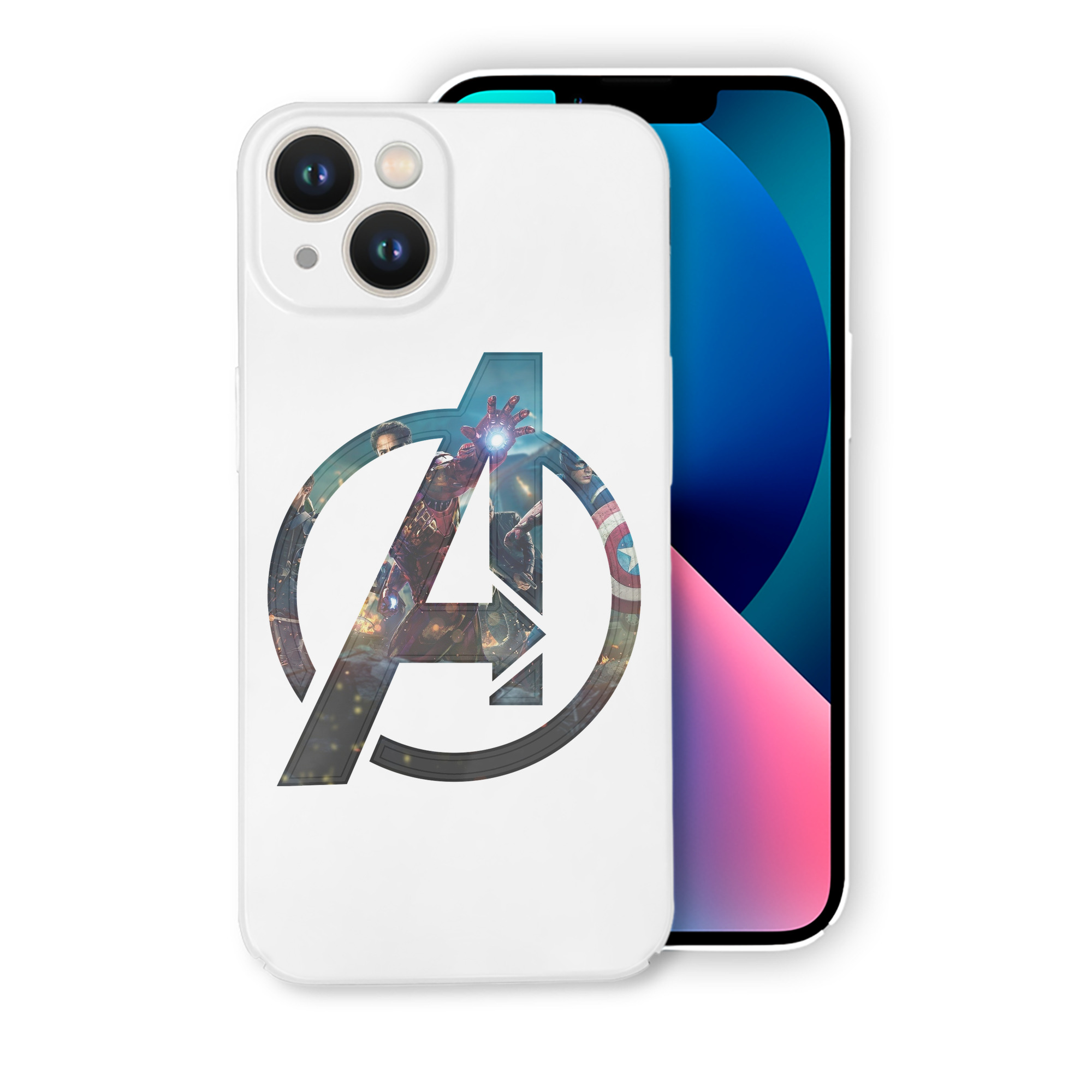 （画像用） アベンジャーズ The Avengers 【iPhone 14シリーズ対応】ハードケース