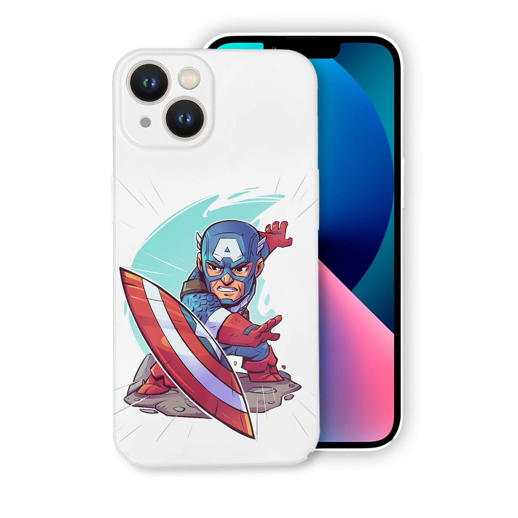 （画像用） アベンジャーズ The Avengers 【iPhone 14シリーズ対応】ハードケース