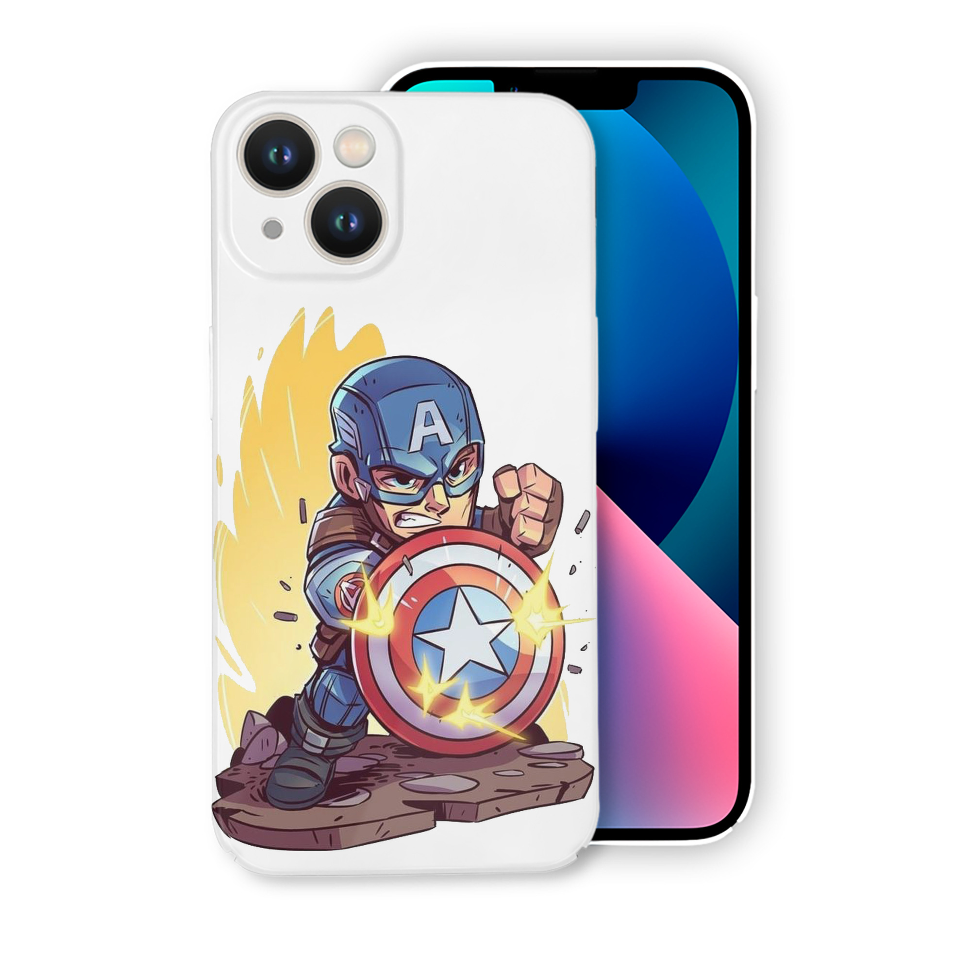 （画像用） アベンジャーズ The Avengers 【iPhone 14シリーズ対応】ハードケース