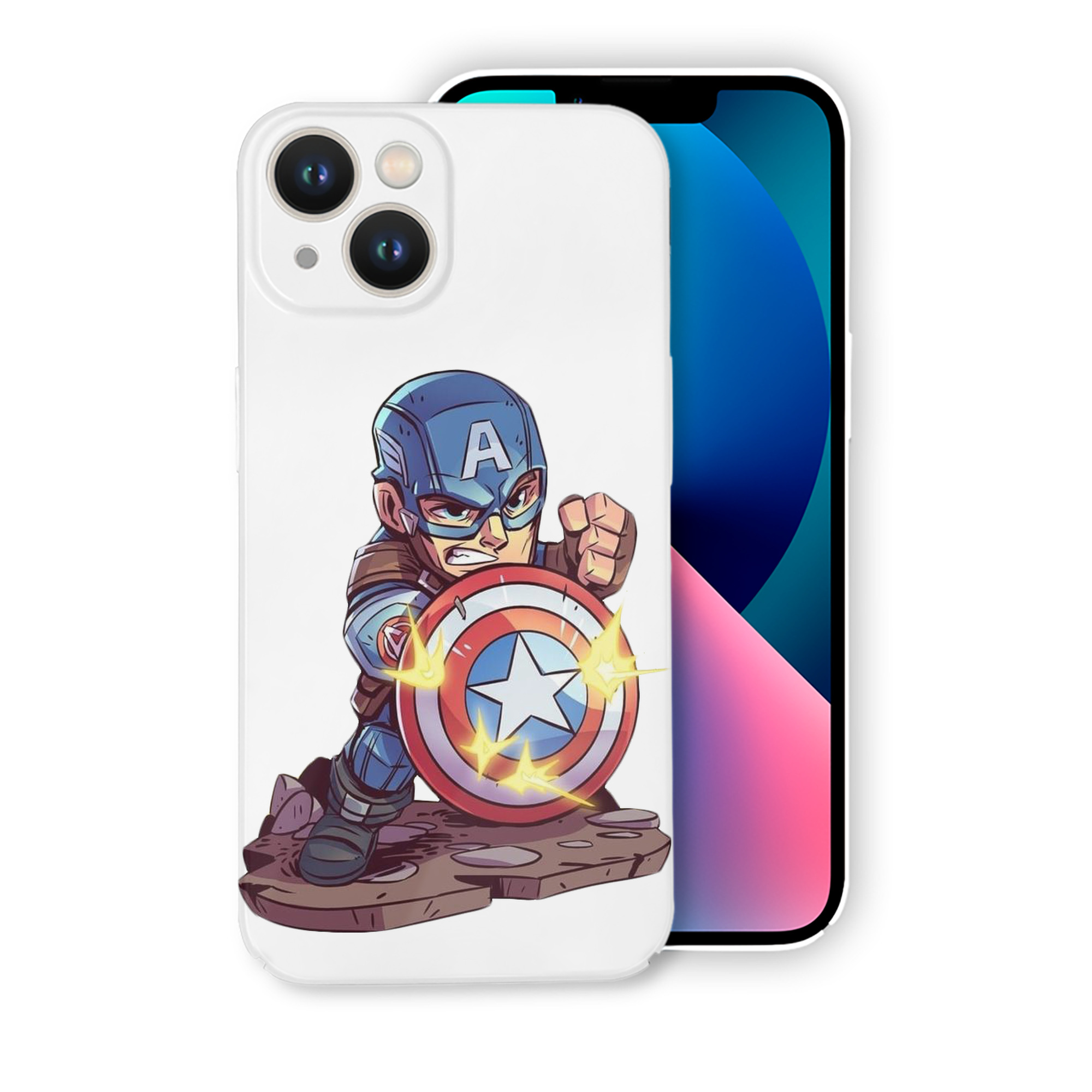 （画像用） アベンジャーズ The Avengers 【iPhone 14シリーズ対応】ハードケース