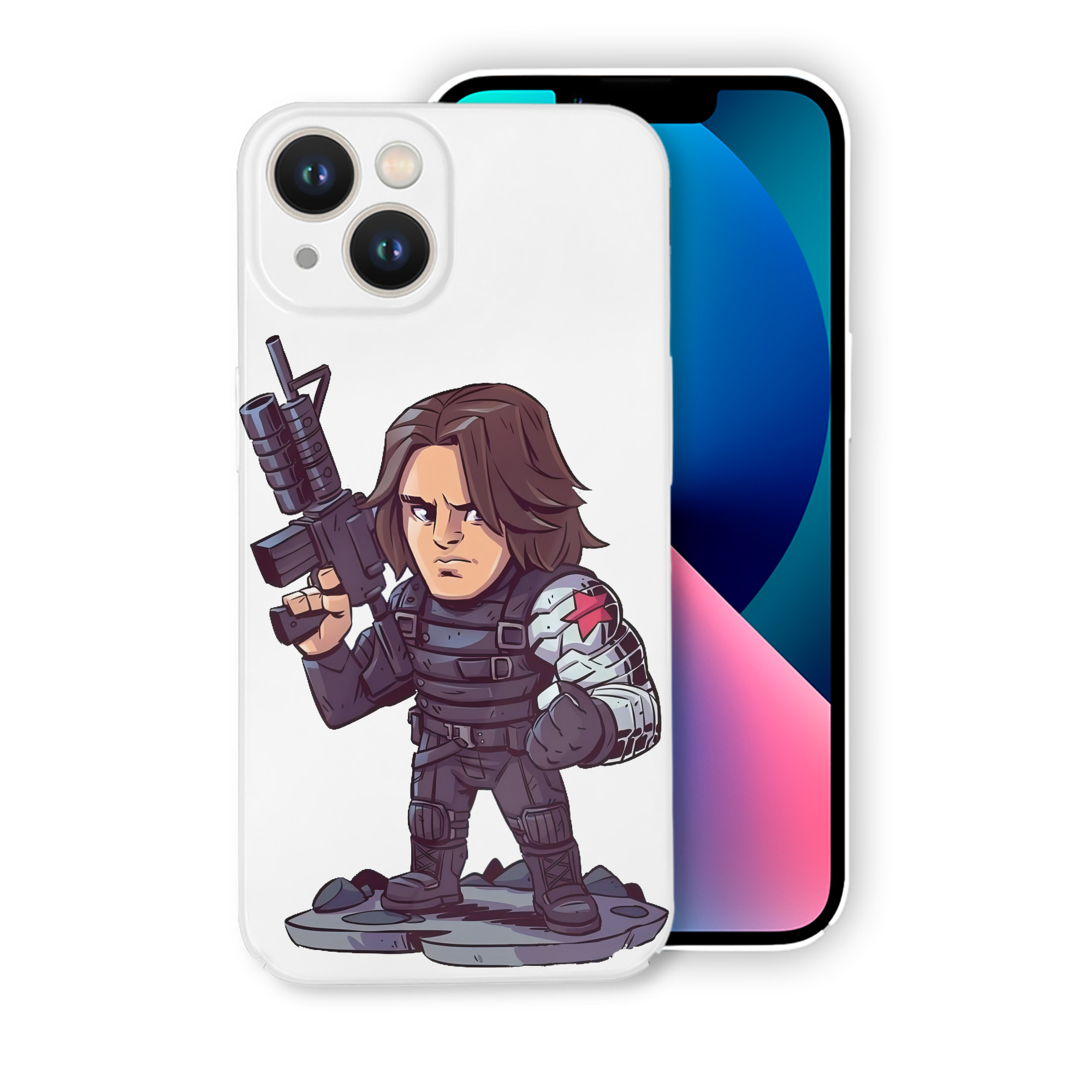 （画像用） アベンジャーズ The Avengers 【iPhone 14シリーズ対応】ハードケース