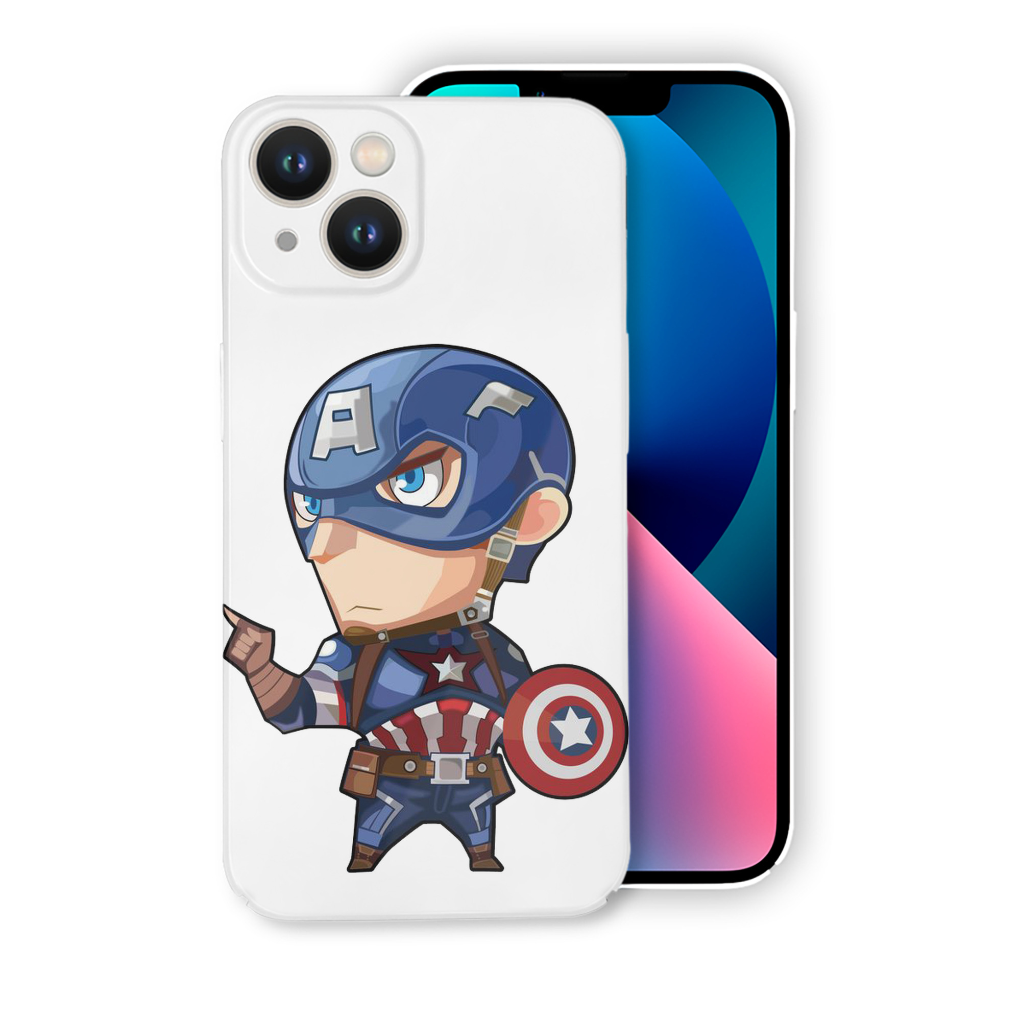 （画像用） アベンジャーズ The Avengers 【iPhone 14シリーズ対応】ハードケース