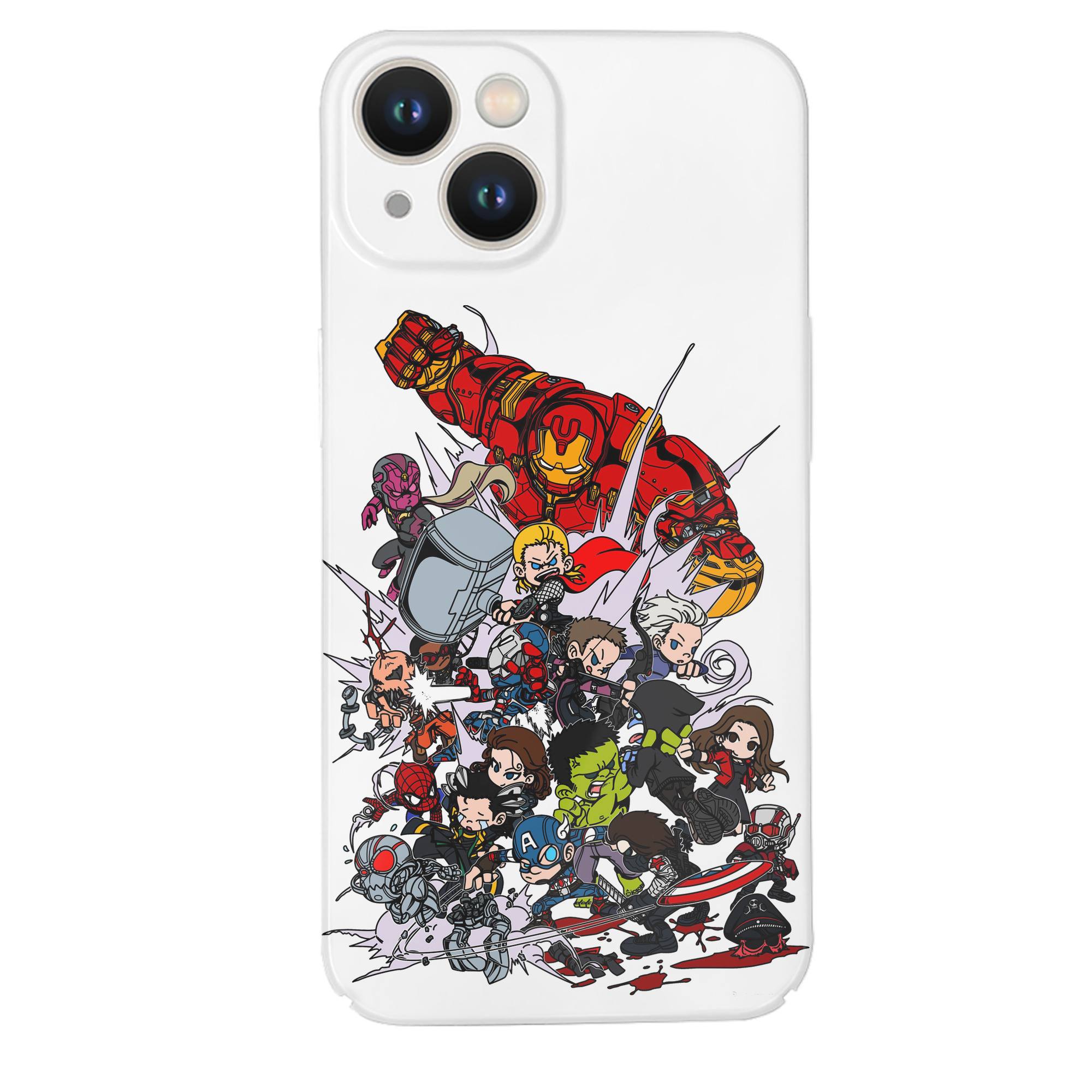 （画像用） アベンジャーズ The Avengers 【iPhone 14シリーズ対応】ハードケース