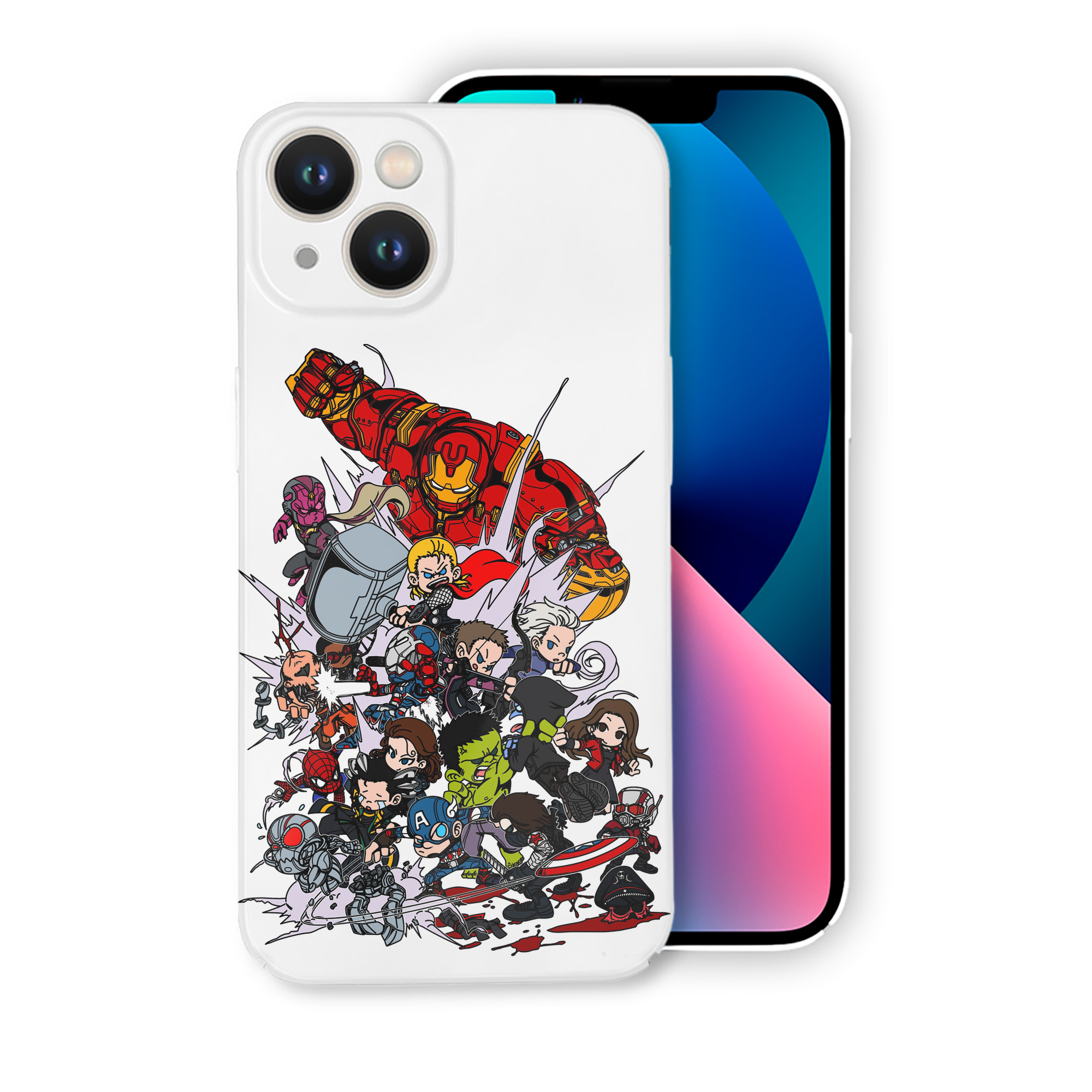 （画像用） アベンジャーズ The Avengers 【iPhone 14シリーズ対応】ハードケース