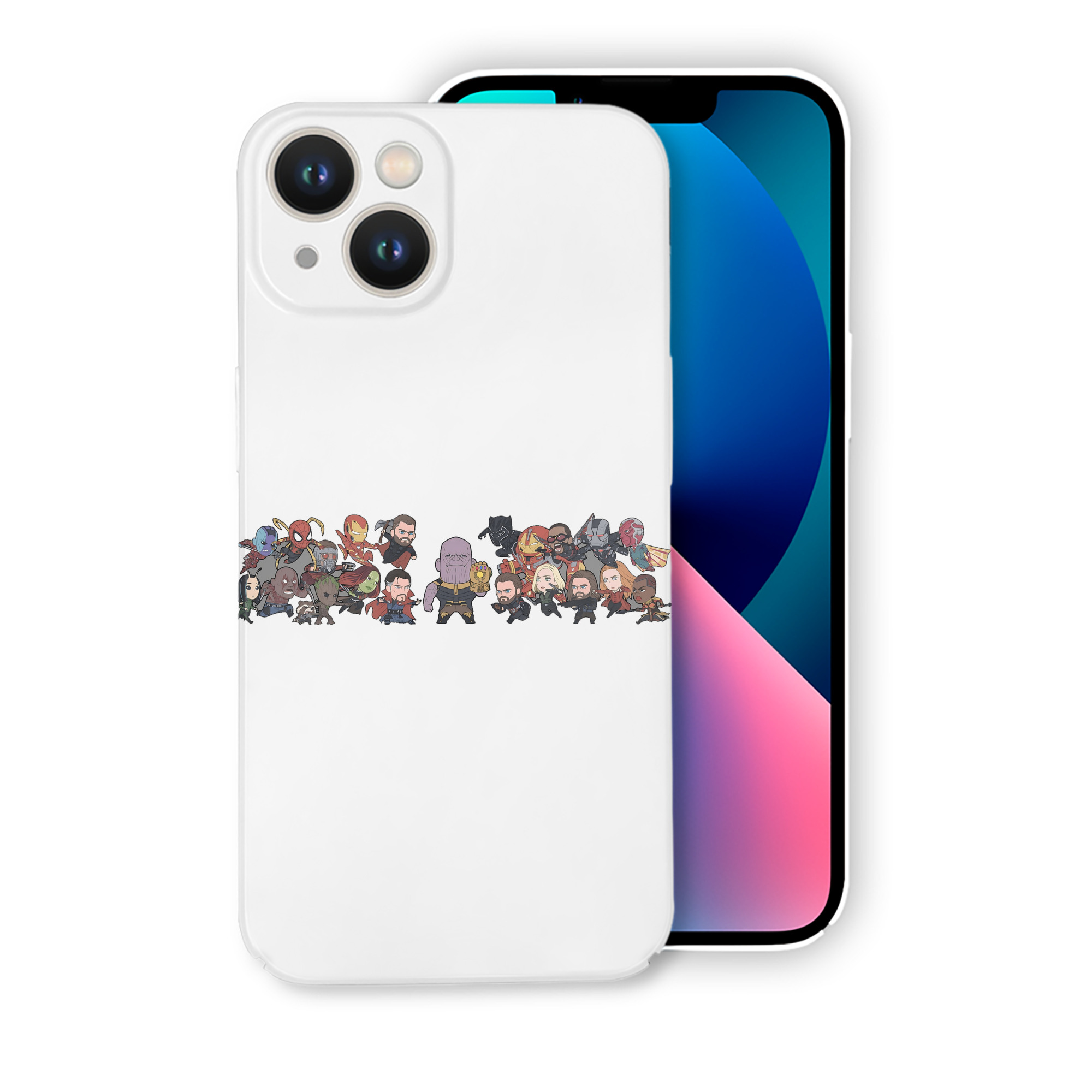 （画像用） アベンジャーズ The Avengers 【iPhone 14シリーズ対応】ハードケース