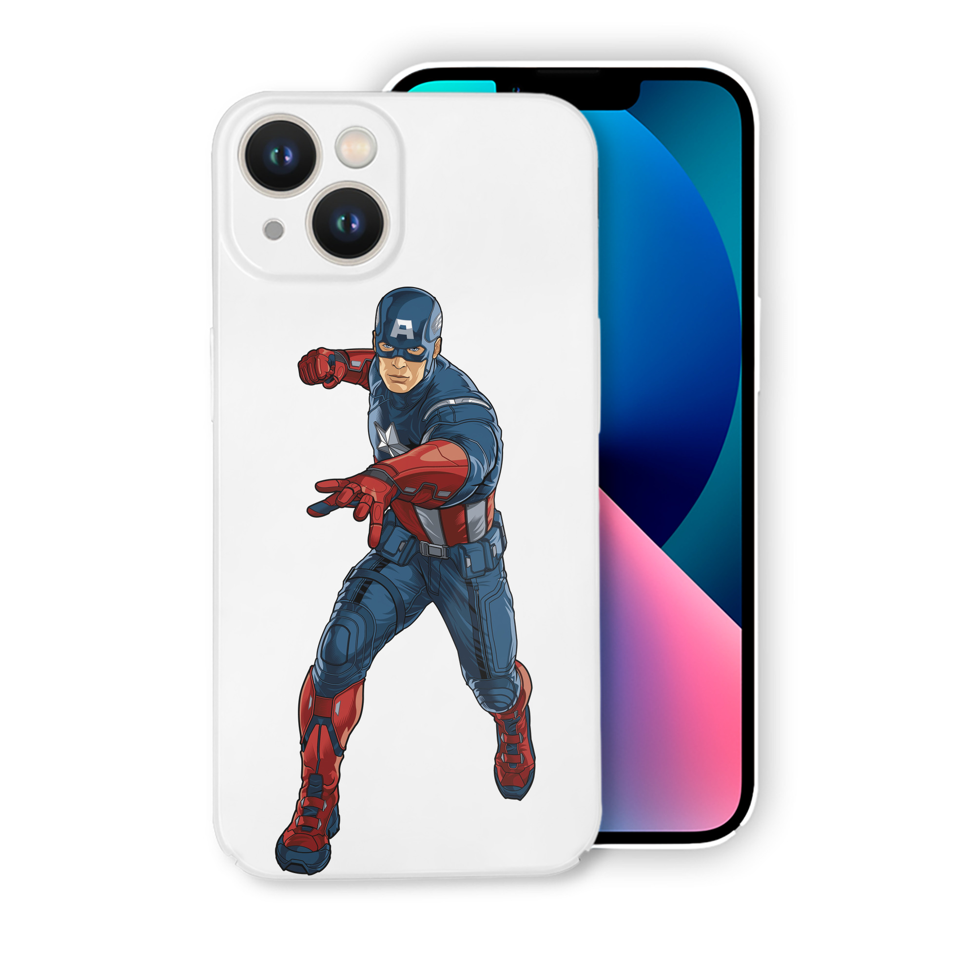 （画像用） アベンジャーズ The Avengers 【iPhone 14シリーズ対応】ハードケース
