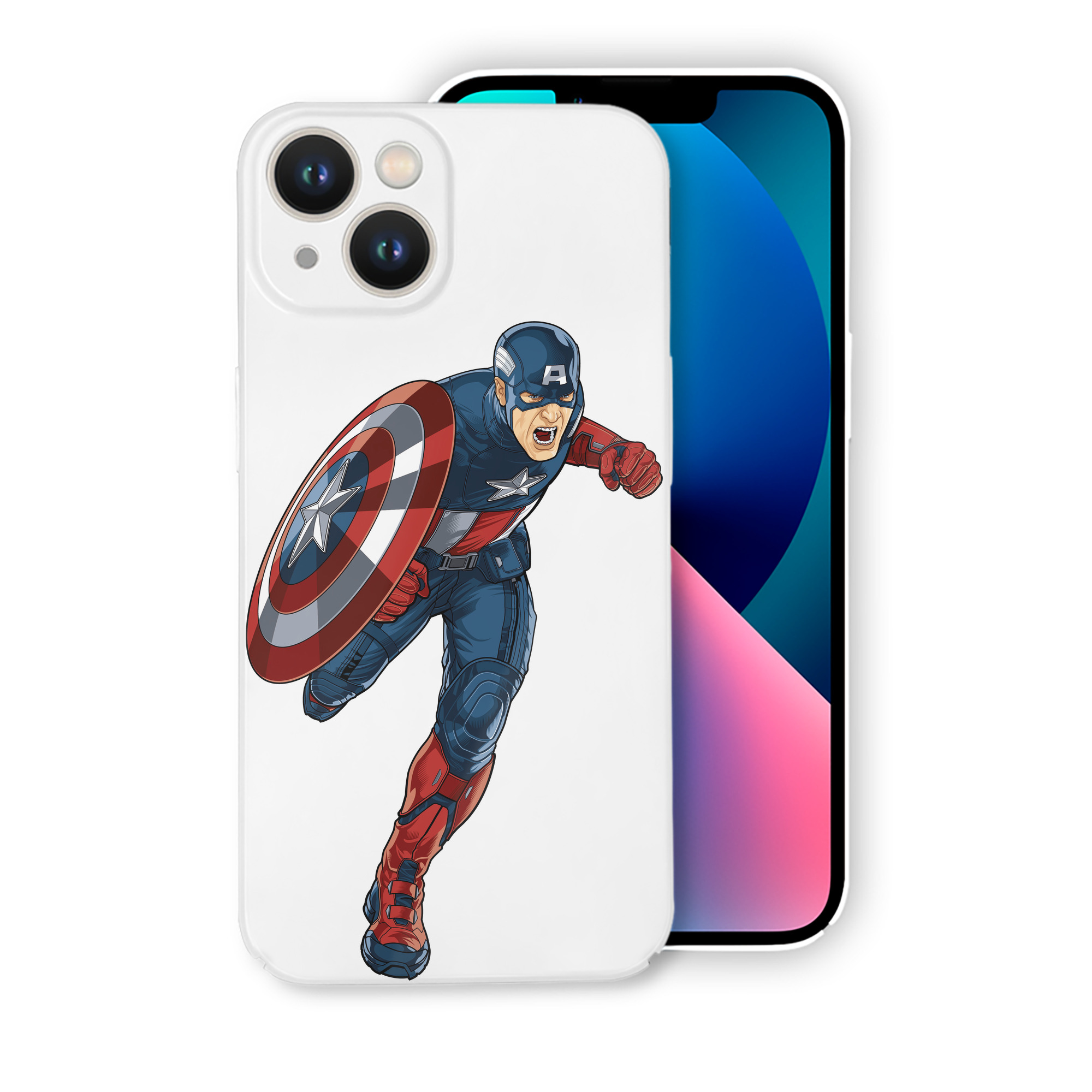 （画像用） アベンジャーズ The Avengers 【iPhone 14シリーズ対応】ハードケース