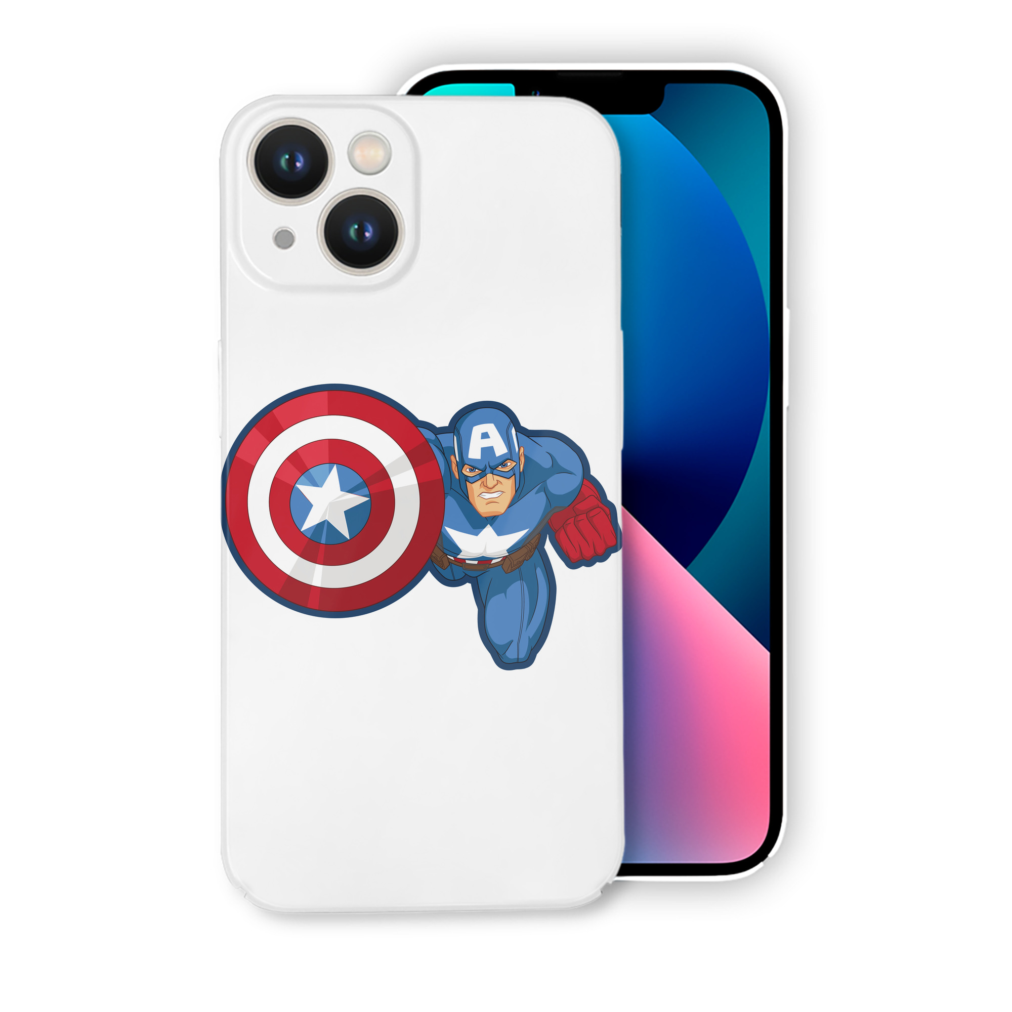 （画像用） アベンジャーズ The Avengers 【iPhone 14シリーズ対応】ハードケース