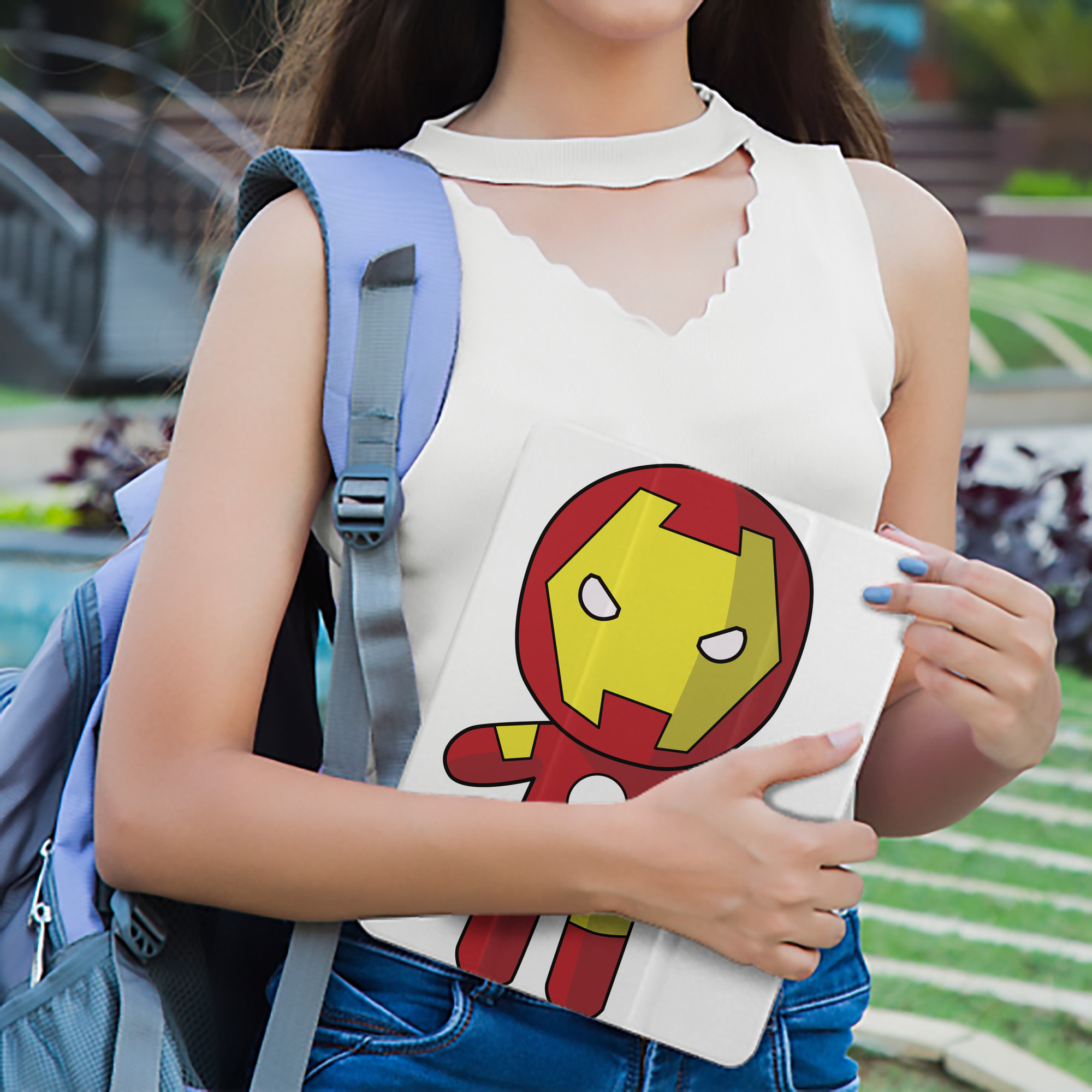 アベンジャーズ The Avengers IPad ケース ペン収納付き 三つ折りスタンド PUレザー×シリコン 対応機種9.5/10.5/10.9インチ