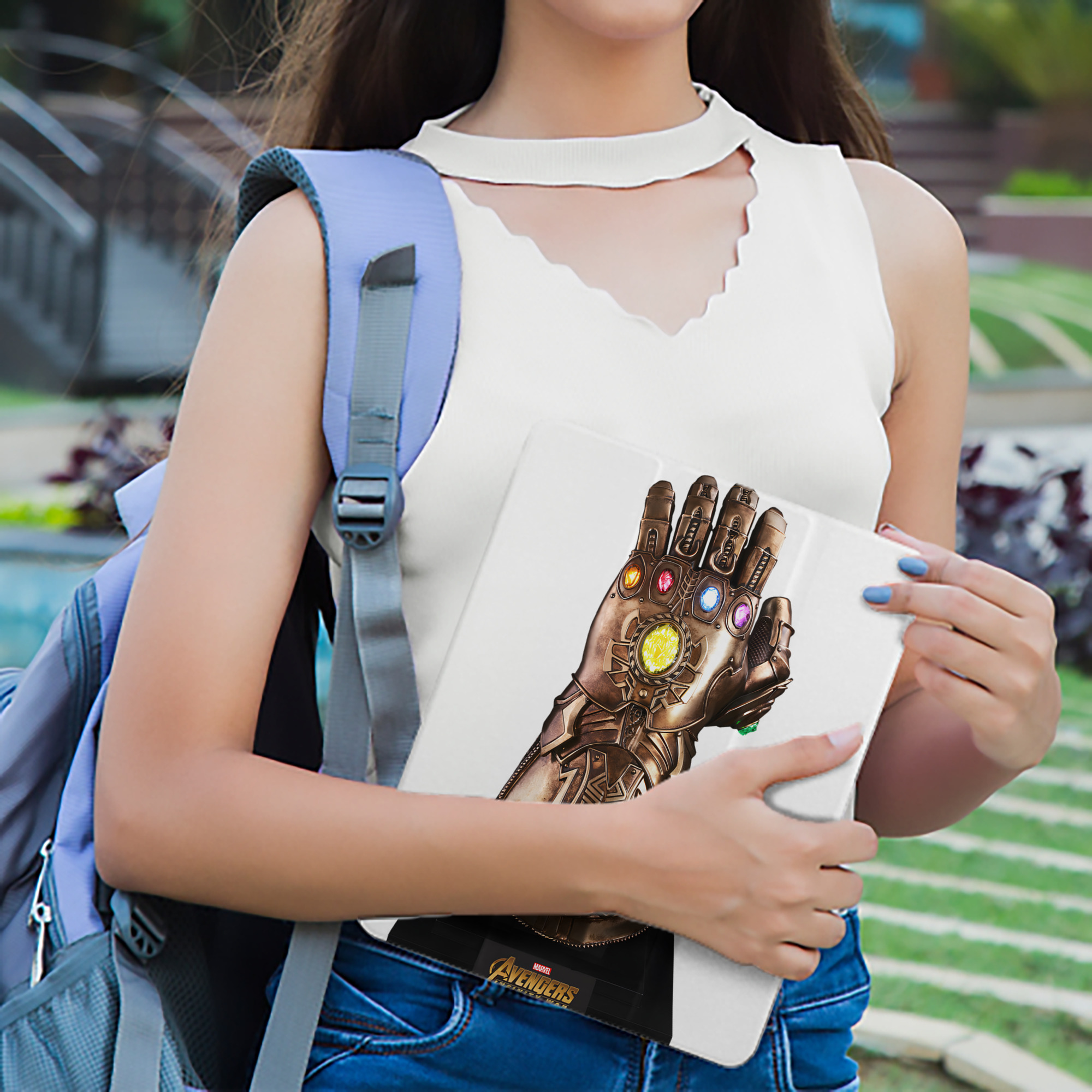 アベンジャーズ The Avengers IPad ケース ペン収納付き 三つ折りスタンド PUレザー×シリコン 対応機種9.5/10.5/10.9インチ