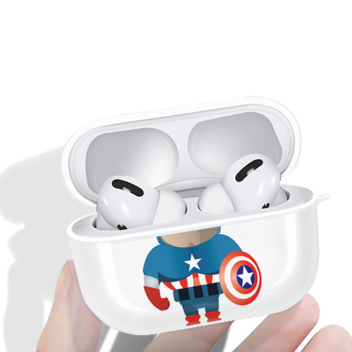 アベンジャーズ The Avengers 【AirPods Pro用】ハードシェル保護ケース 耐衝撃・防指紋・カラビナ付き商品仕様