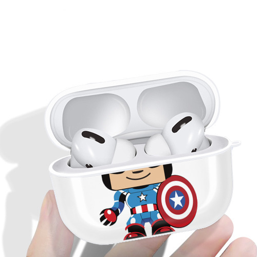 アベンジャーズ The Avengers 【AirPods Pro用】ハードシェル保護ケース 耐衝撃・防指紋・カラビナ付き商品仕様