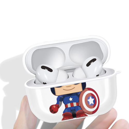 アベンジャーズ The Avengers 【AirPods Pro用】ハードシェル保護ケース 耐衝撃・防指紋・カラビナ付き商品仕様