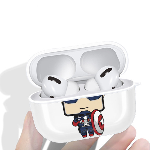 アベンジャーズ The Avengers 【AirPods Pro用】ハードシェル保護ケース 耐衝撃・防指紋・カラビナ付き商品仕様
