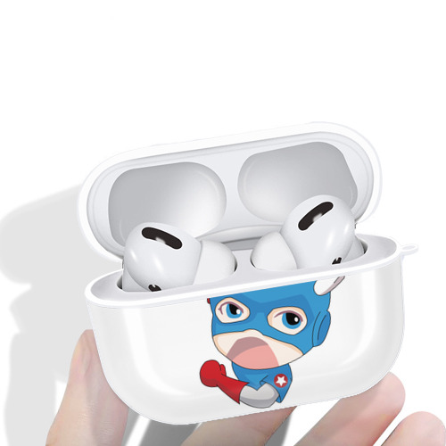 アベンジャーズ The Avengers 【AirPods Pro用】ハードシェル保護ケース 耐衝撃・防指紋・カラビナ付き商品仕様