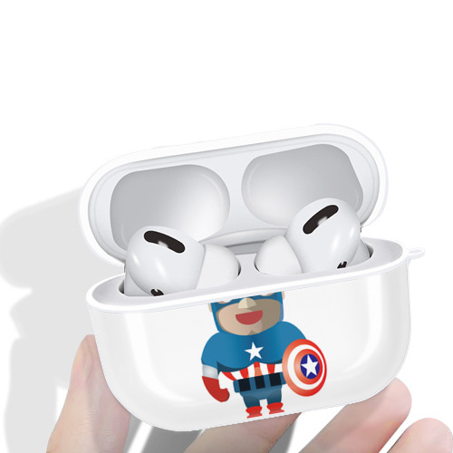 アベンジャーズ The Avengers 【AirPods Pro用】ハードシェル保護ケース 耐衝撃・防指紋・カラビナ付き商品仕様