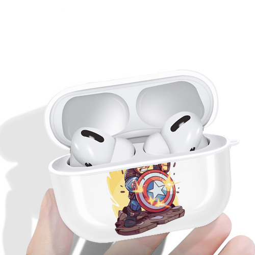 アベンジャーズ The Avengers 【AirPods Pro用】ハードシェル保護ケース 耐衝撃・防指紋・カラビナ付き商品仕様