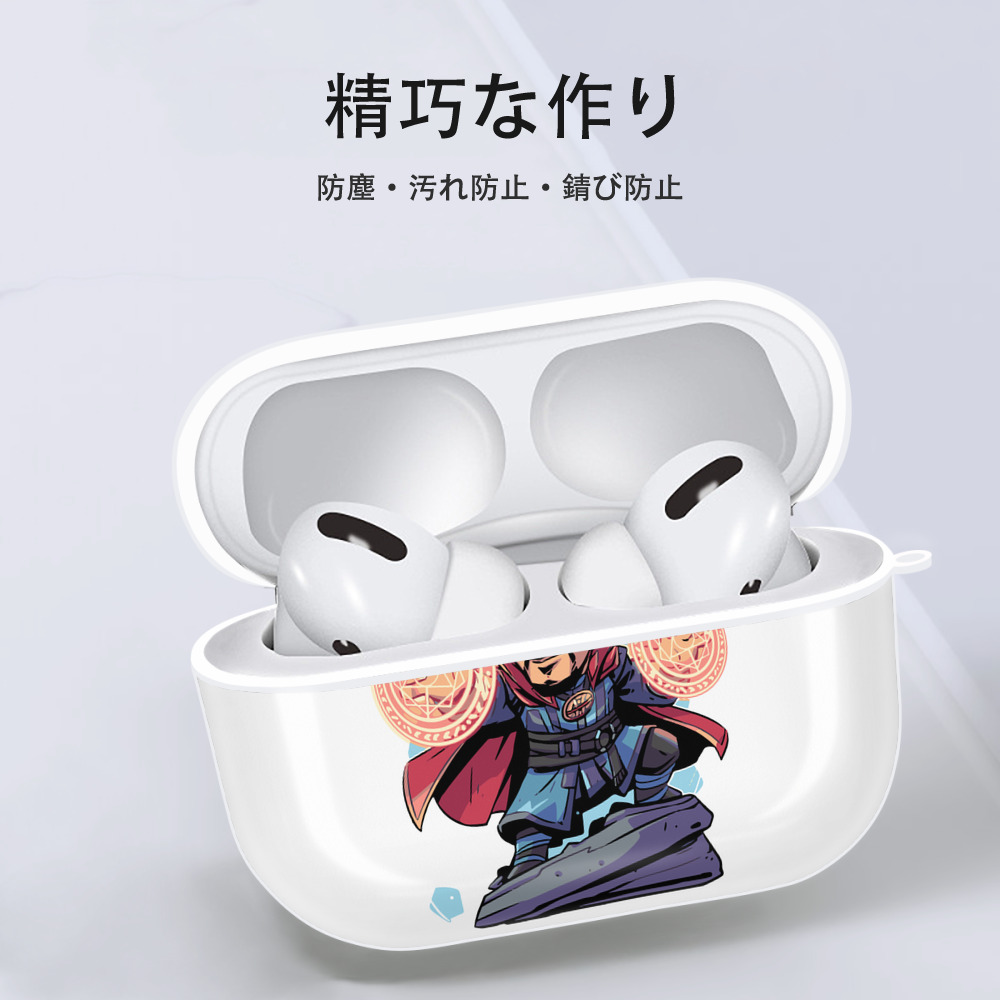 アベンジャーズ The Avengers 【AirPods Pro用】ハードシェル保護ケース 耐衝撃・防指紋・カラビナ付き商品仕様