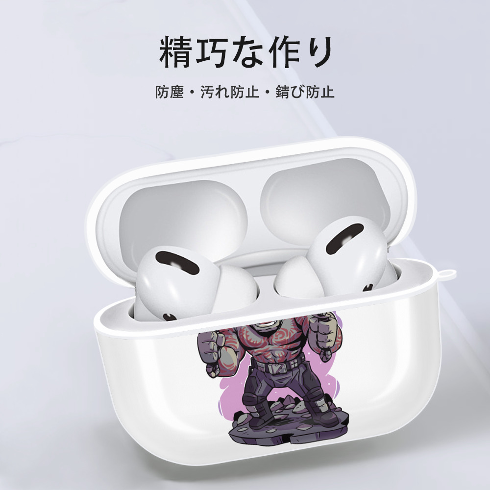 アベンジャーズ The Avengers 【AirPods Pro用】ハードシェル保護ケース 耐衝撃・防指紋・カラビナ付き商品仕様