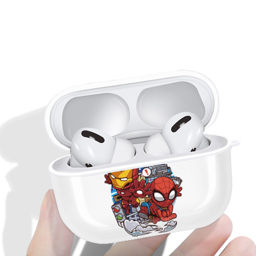 アベンジャーズ The Avengers 【AirPods Pro用】ハードシェル保護ケース 耐衝撃・防指紋・カラビナ付き商品仕様
