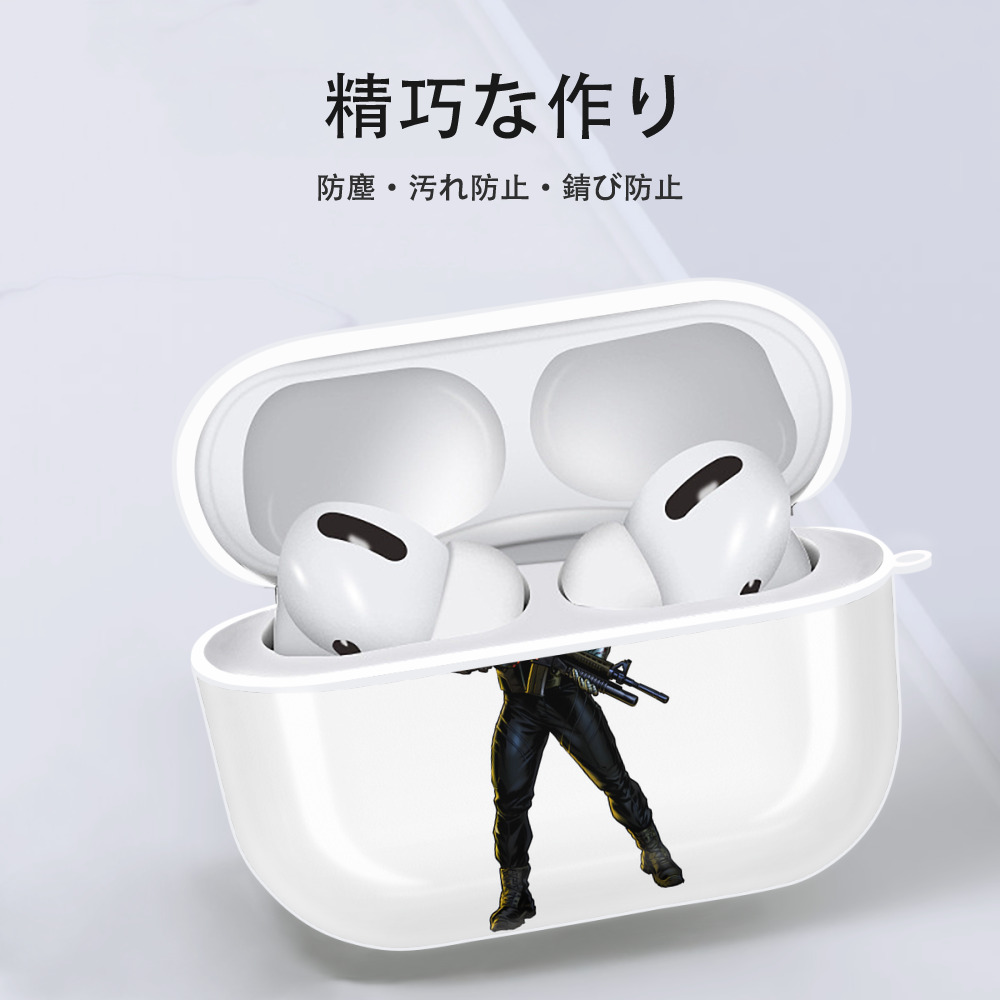 アベンジャーズ The Avengers 【AirPods Pro用】ハードシェル保護ケース 耐衝撃・防指紋・カラビナ付き商品仕様