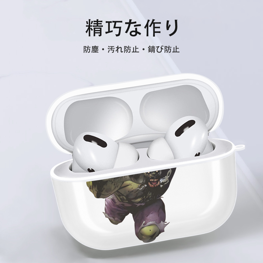 アベンジャーズ The Avengers 【AirPods Pro用】ハードシェル保護ケース 耐衝撃・防指紋・カラビナ付き商品仕様