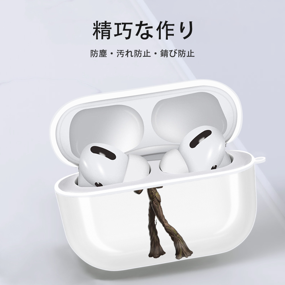 アベンジャーズ The Avengers 【AirPods Pro用】ハードシェル保護ケース 耐衝撃・防指紋・カラビナ付き商品仕様