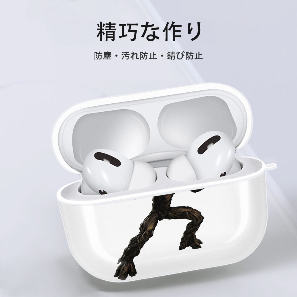 アベンジャーズ The Avengers 【AirPods Pro用】ハードシェル保護ケース 耐衝撃・防指紋・カラビナ付き商品仕様