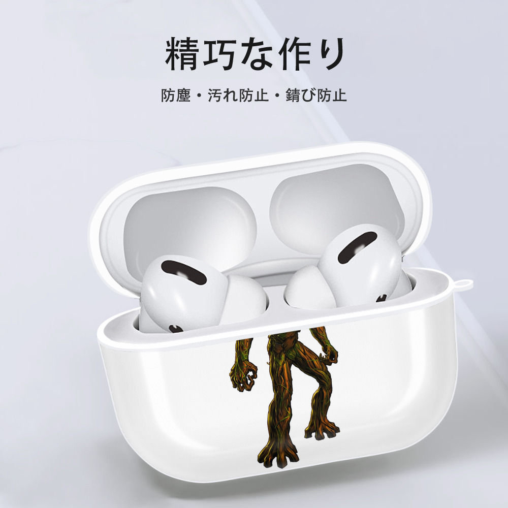 アベンジャーズ The Avengers 【AirPods Pro用】ハードシェル保護ケース 耐衝撃・防指紋・カラビナ付き商品仕様