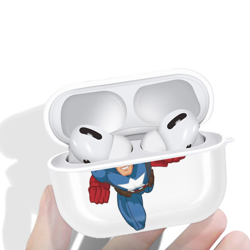 アベンジャーズ The Avengers 【AirPods Pro用】ハードシェル保護ケース 耐衝撃・防指紋・カラビナ付き商品仕様