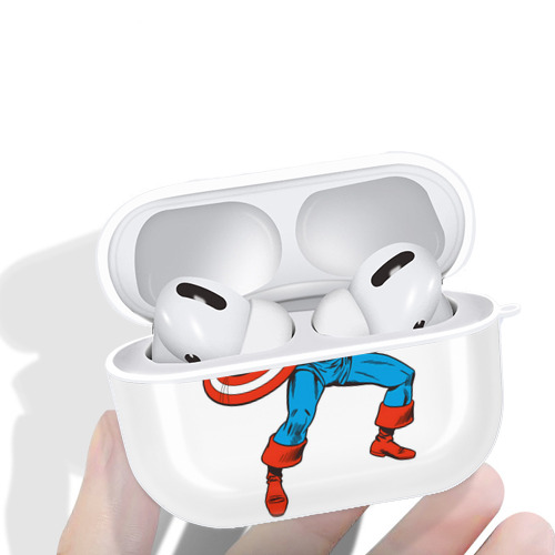 アベンジャーズ The Avengers 【AirPods Pro用】ハードシェル保護ケース 耐衝撃・防指紋・カラビナ付き商品仕様