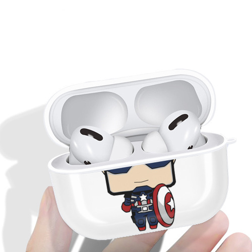 アベンジャーズ The Avengers 【AirPods Pro用】ハードシェル保護ケース 耐衝撃・防指紋・カラビナ付き商品仕様